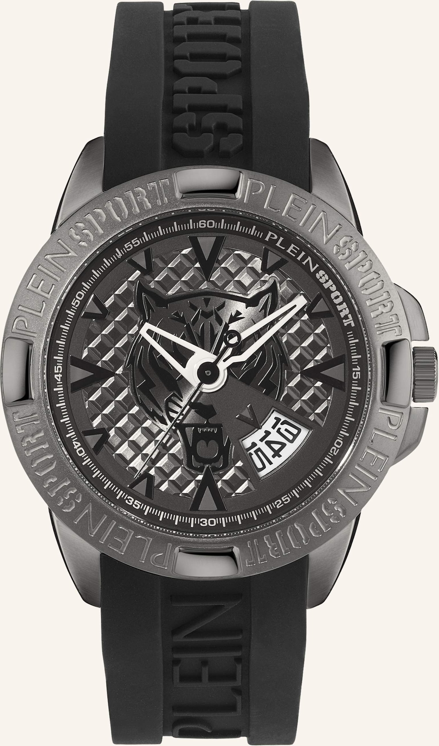 Plein Sport Armbanduhr Touchdown schwarz