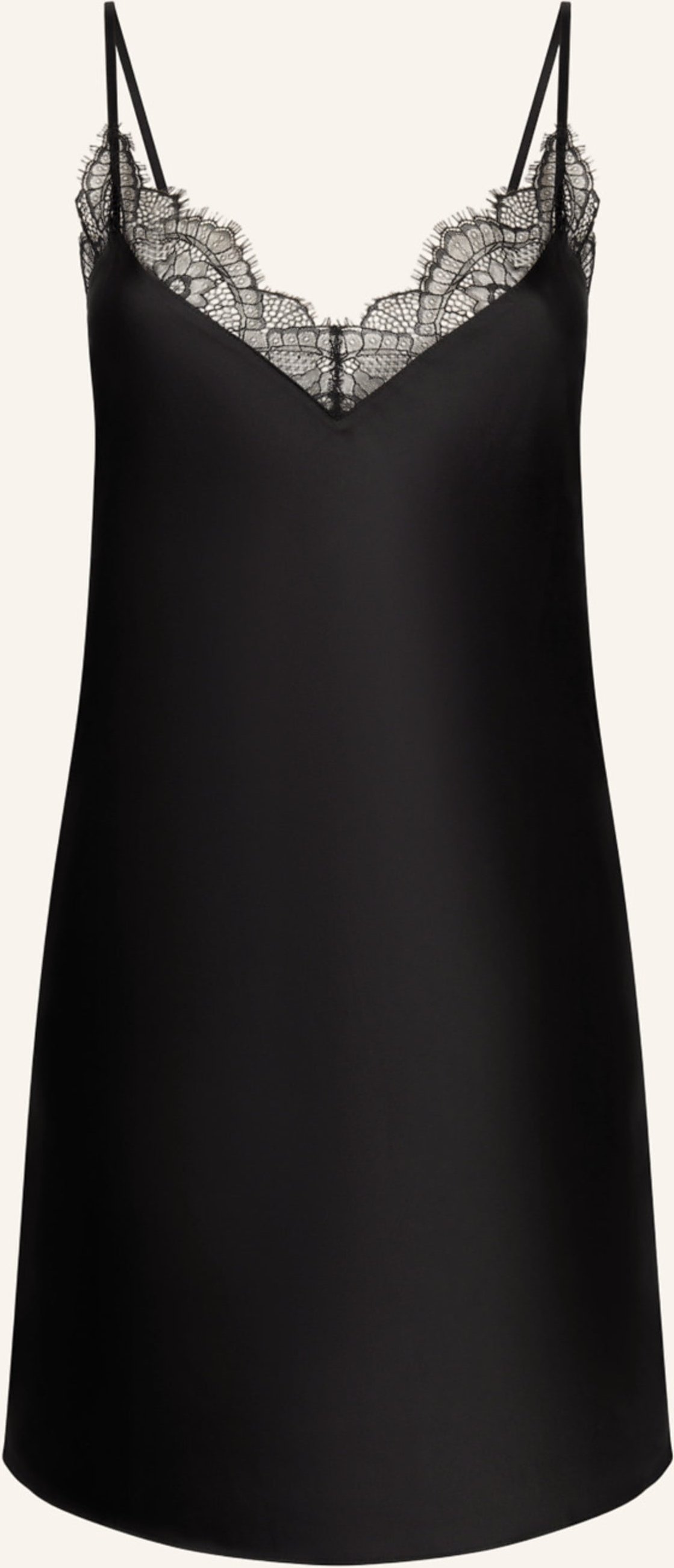 Hunkemöller Slipdress Lace schwarz