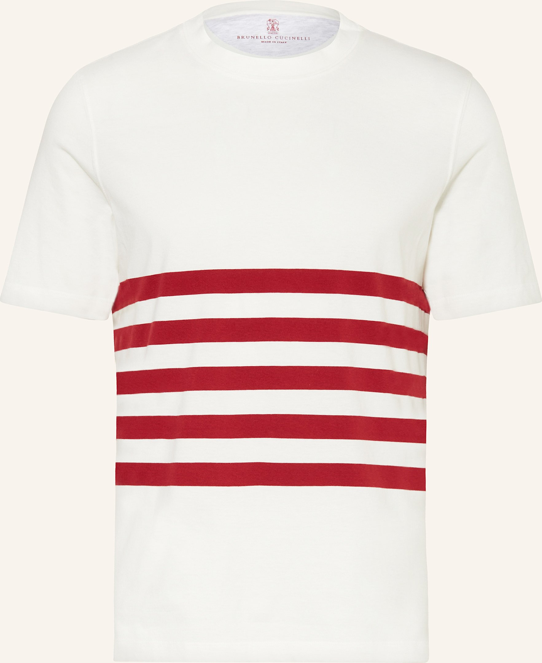 Brunello Cucinelli T-Shirt weiss