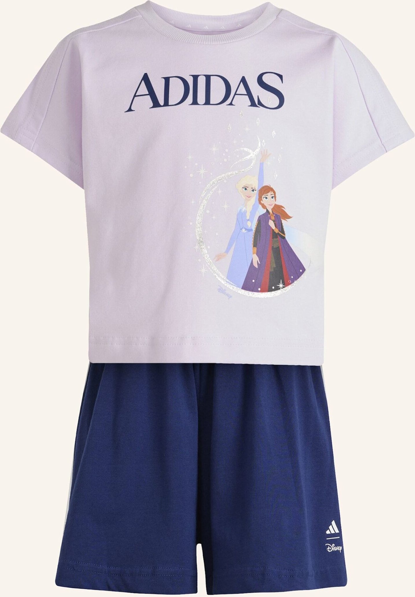 Thumbnail - Adidas Adidas Disney Frozen T-Shirt Set lila