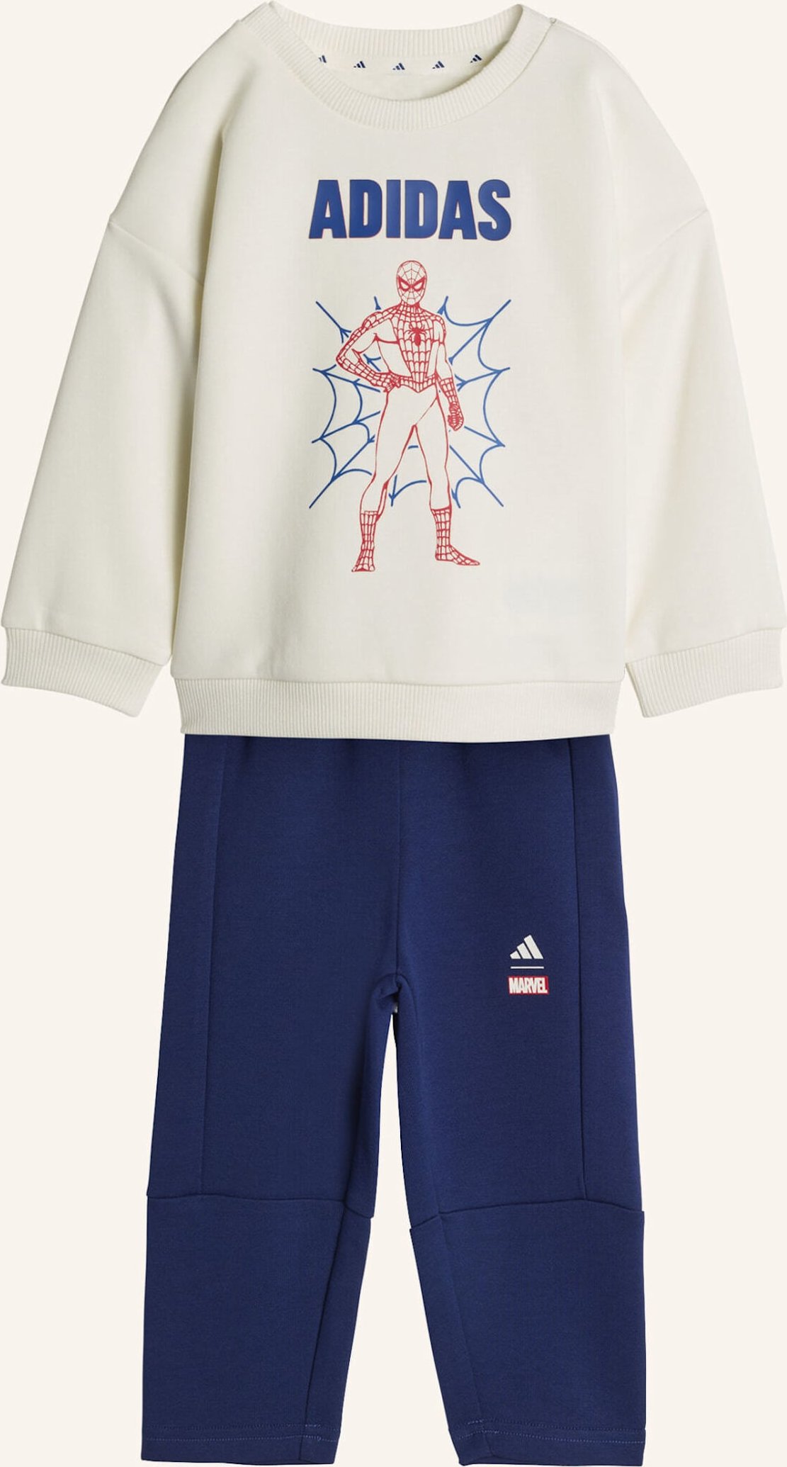 Adidas Adidas Marvel Spider-Man Jogginganzug weiss