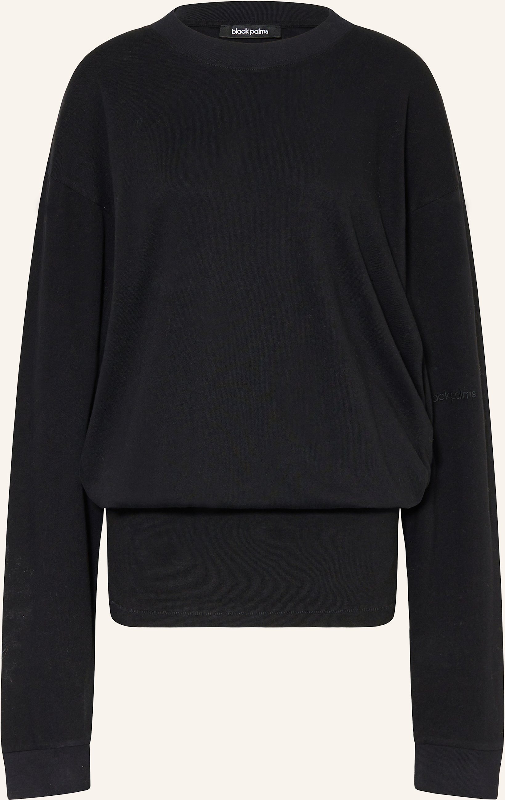 Black Palms Sweatkleid Fusion schwarz