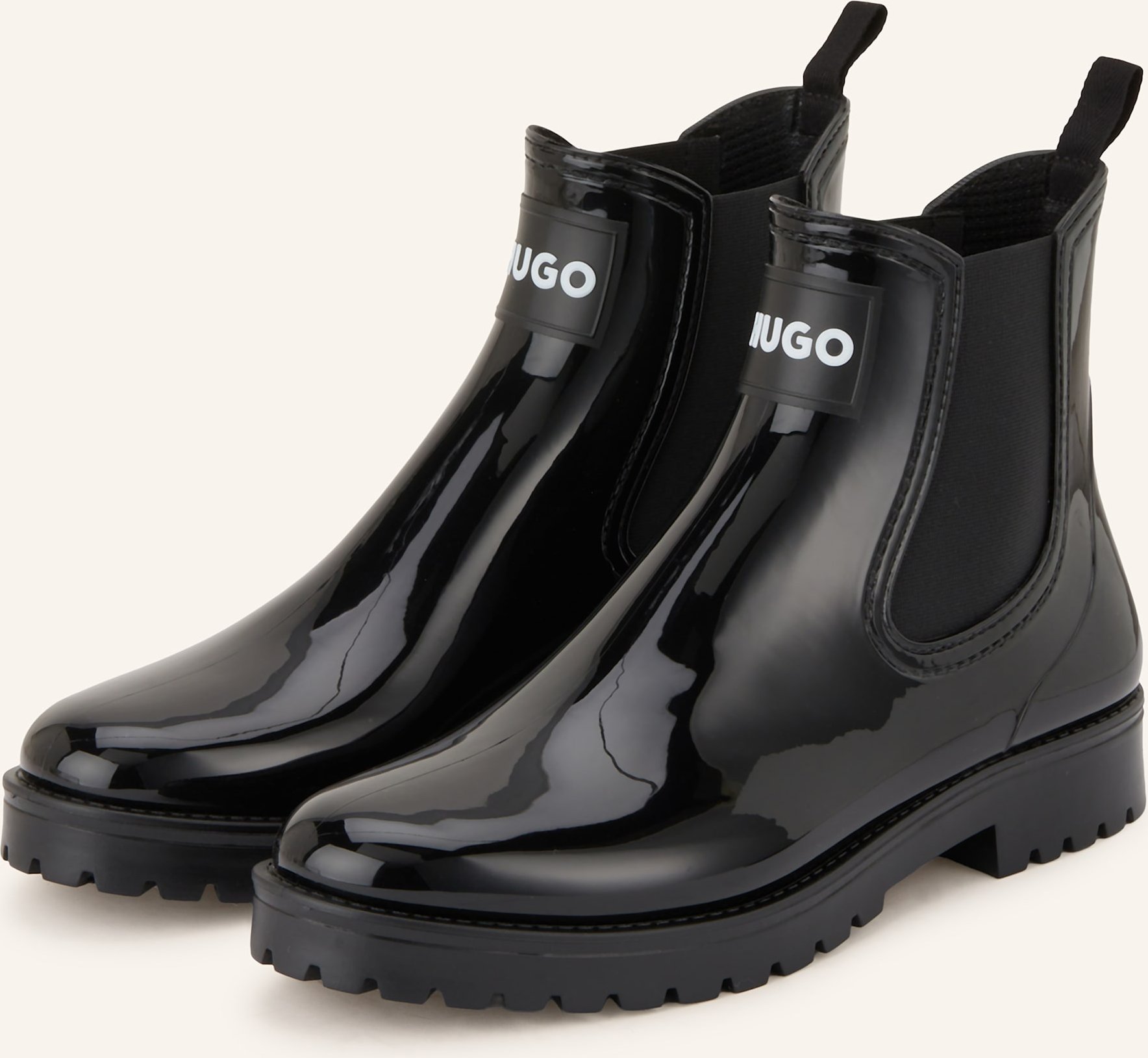 Thumbnail - Hugo Chelsea-Boots Tabita schwarz