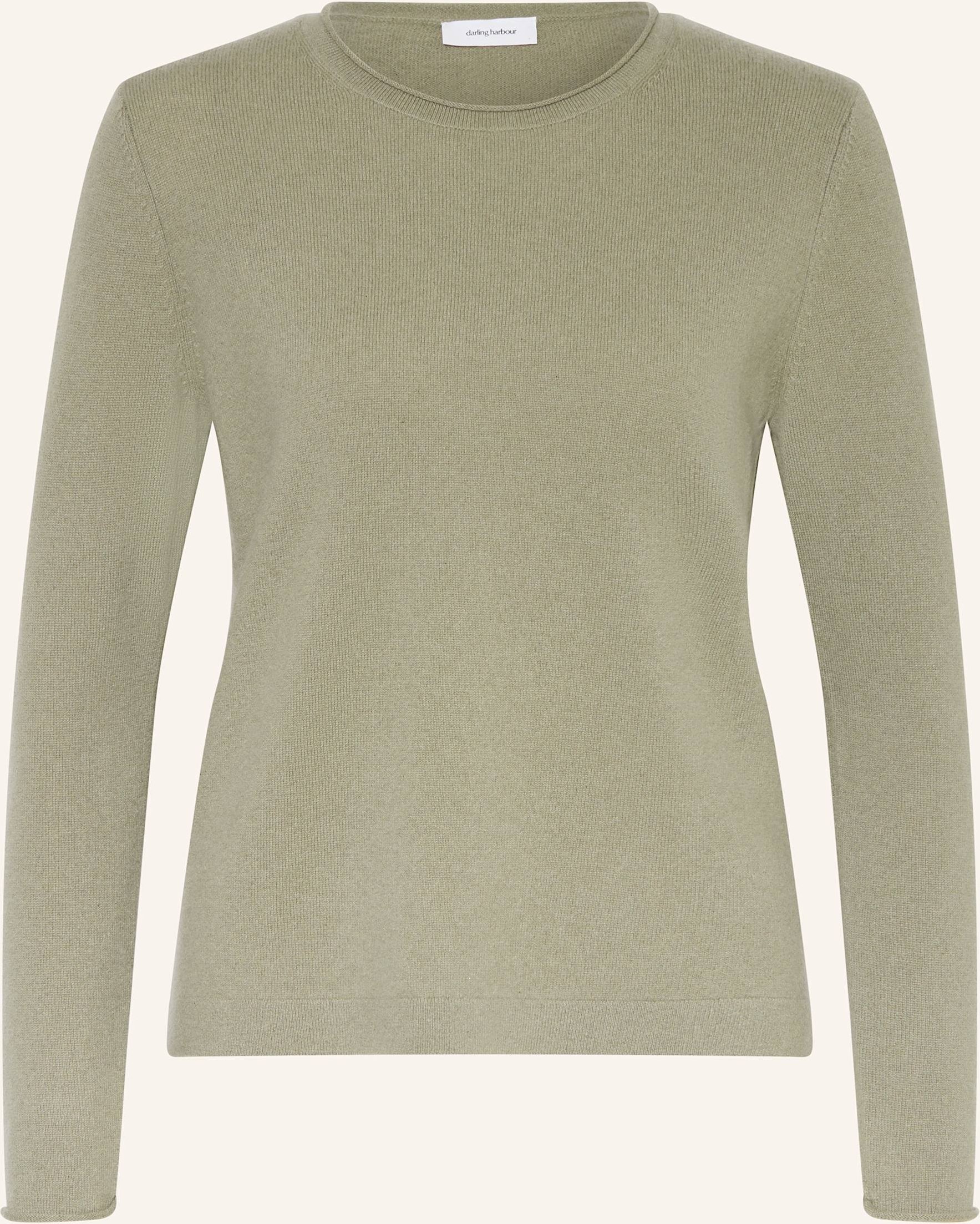 Darling Harbour Cashmere-Pullover gruen