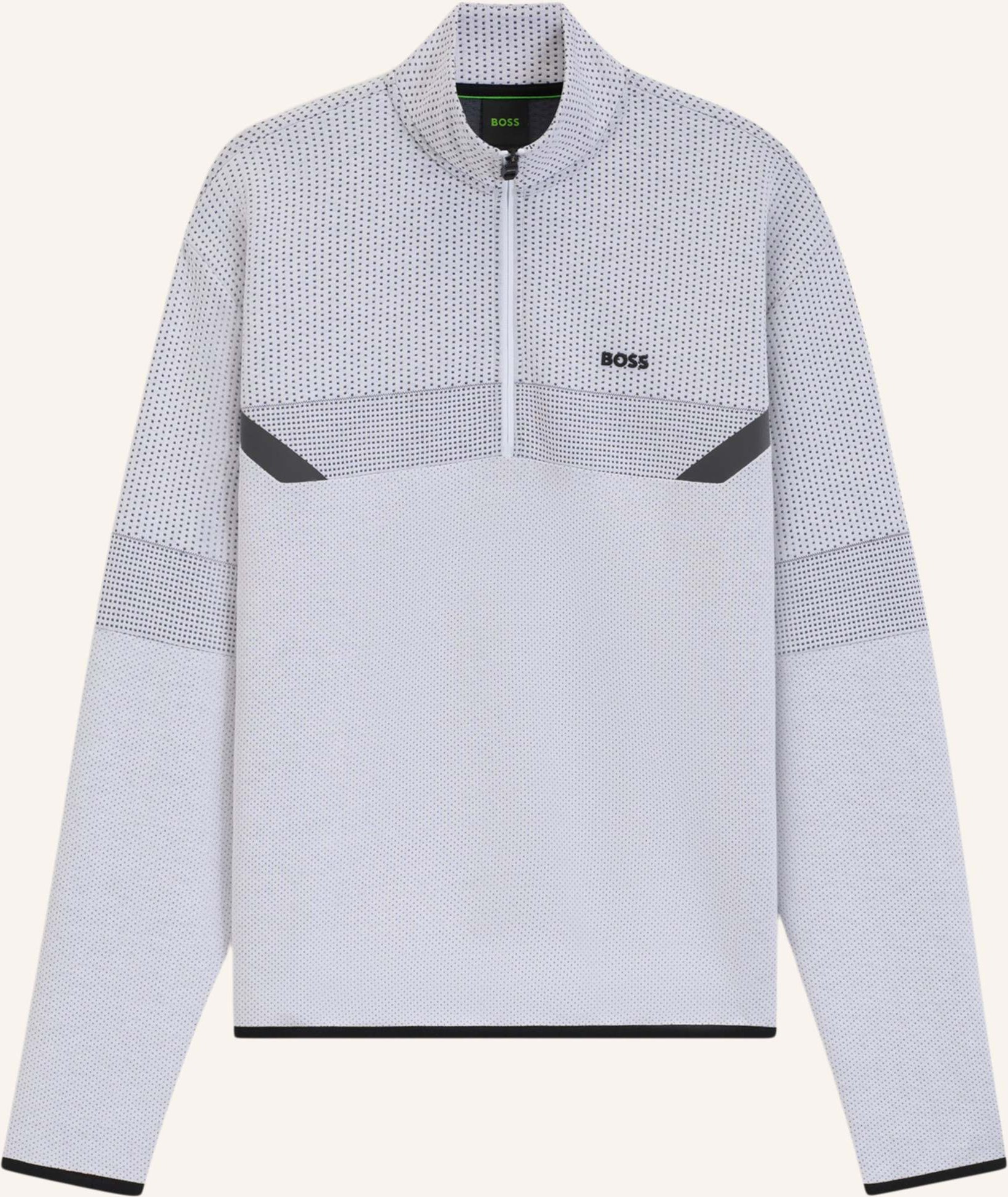 Thumbnail - Boss Sweatshirt Qz Sweat Tl Relaxed Fit weiss