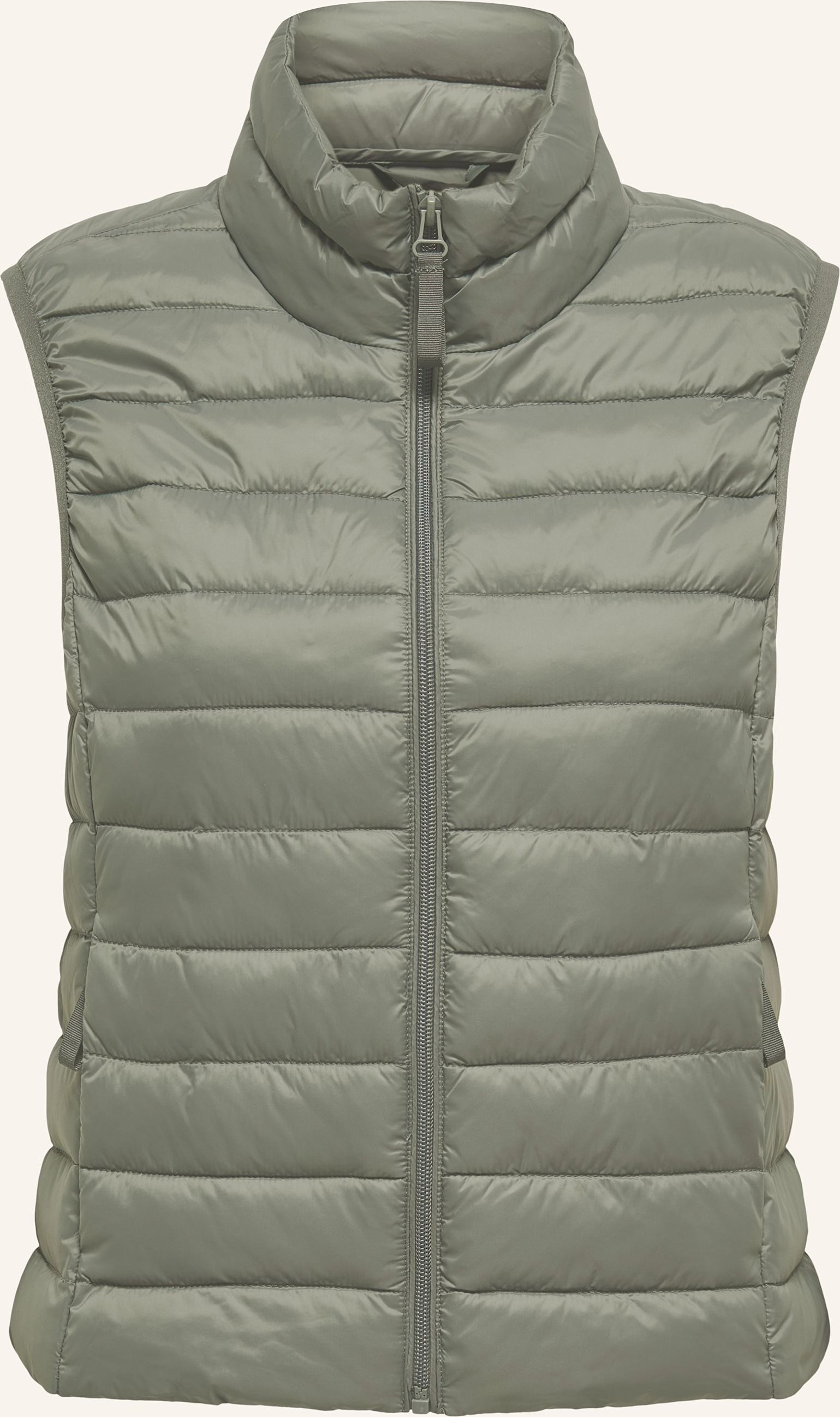 Only Steppweste grau