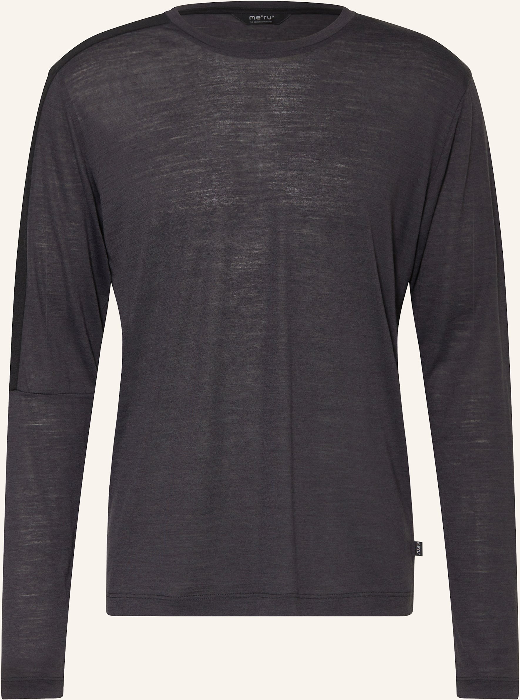 Me°Ru' Funktionsshirt Bloxwich Mit Merinowolle grau