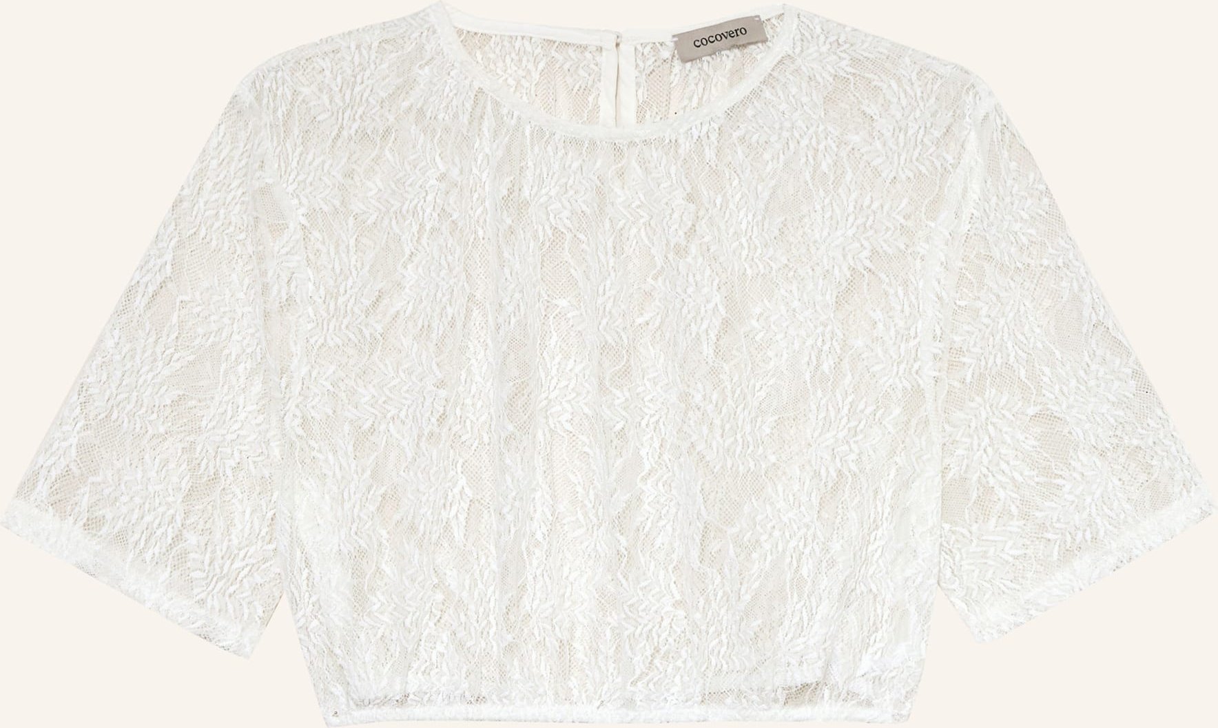Thumbnail - Cocovero Dirndlbluse Ella Aus Spitze weiss