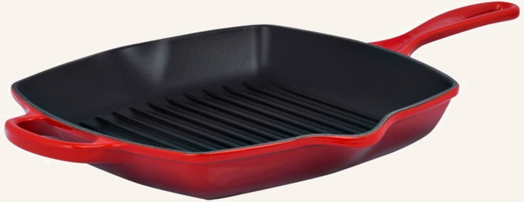 Le Creuset Grillpfanne Signature rot