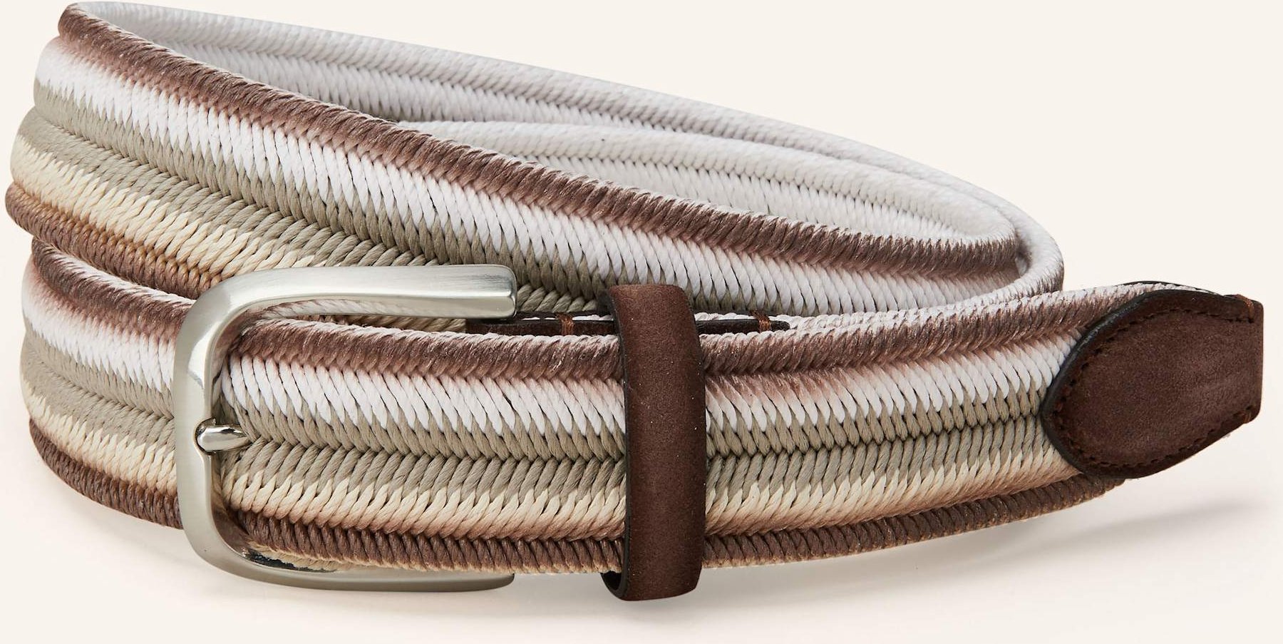 Veneta Cinture Flechtgürtel braun