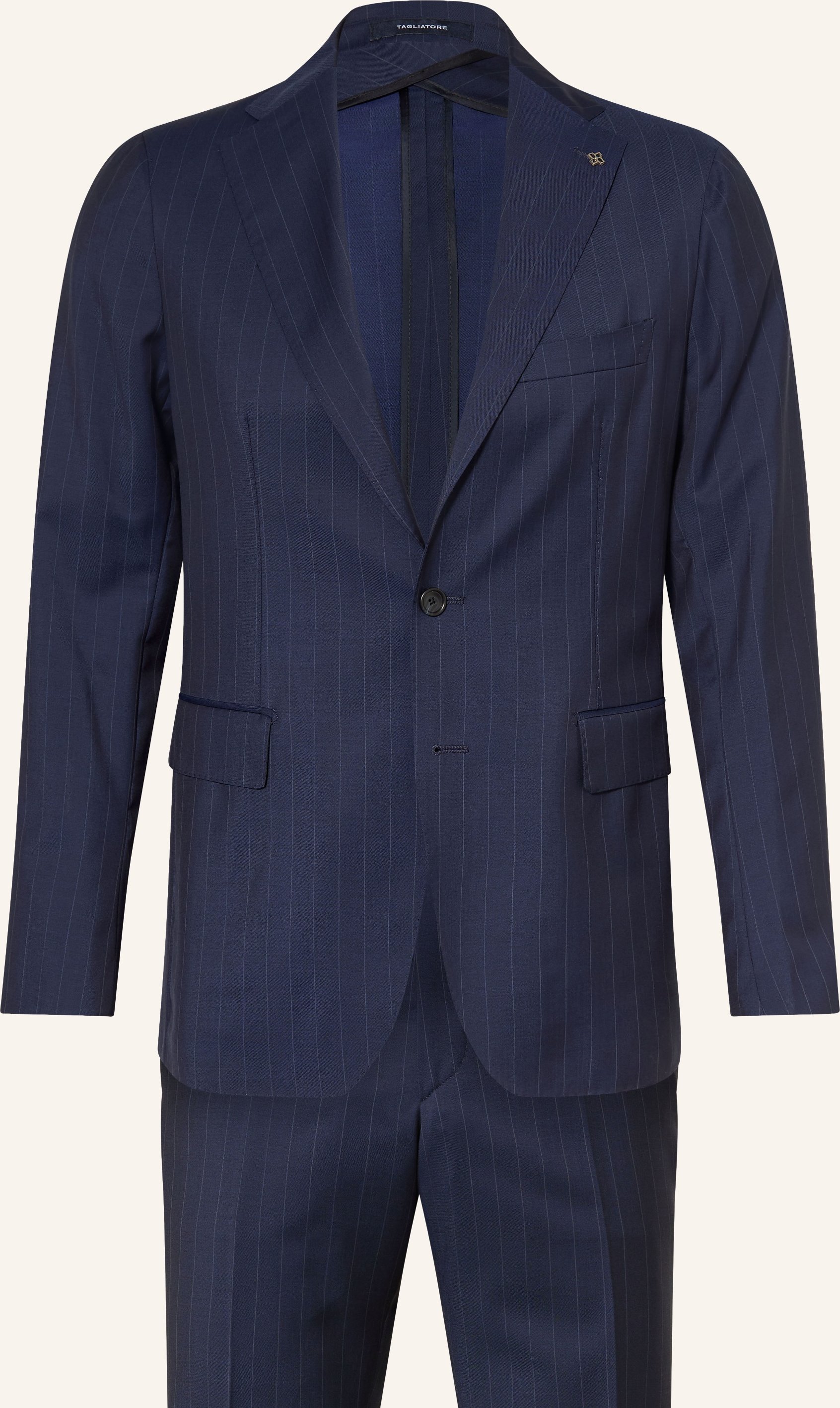 Tagliatore Anzug Extra Slim Fit blau