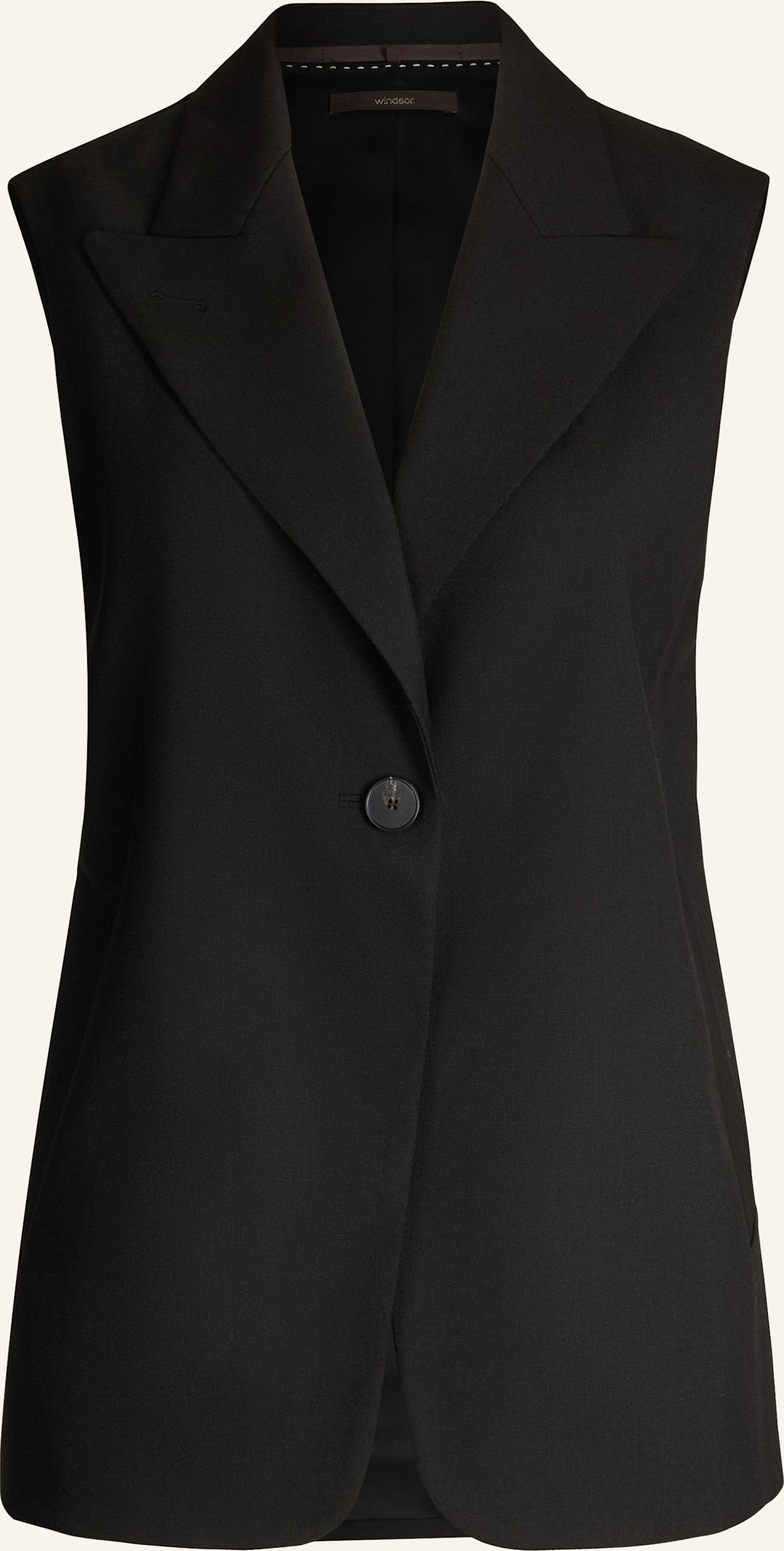 Windsor. Weste schwarz