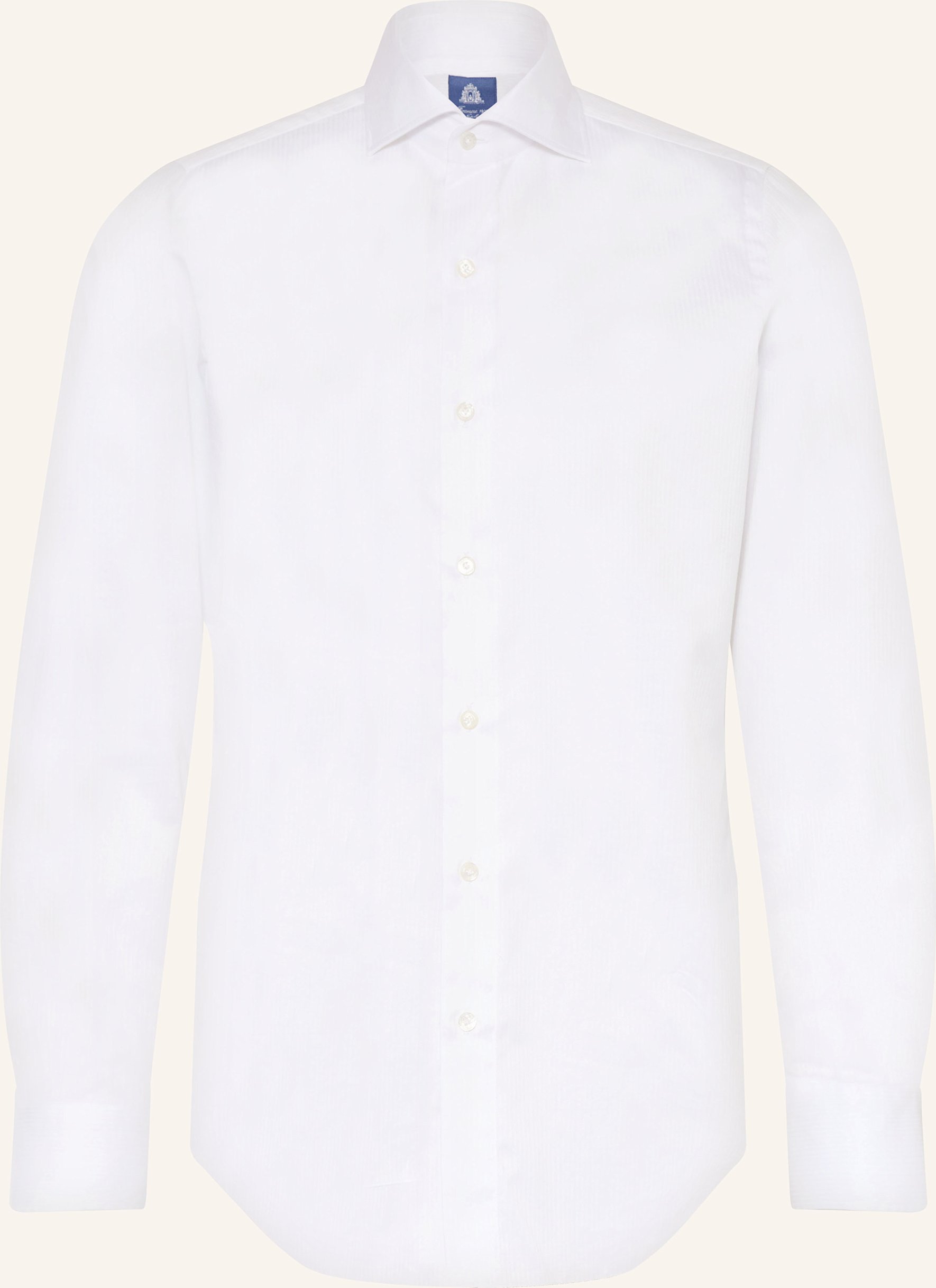 Finamore 1925 Hemd Napoli Regular Fit weiss