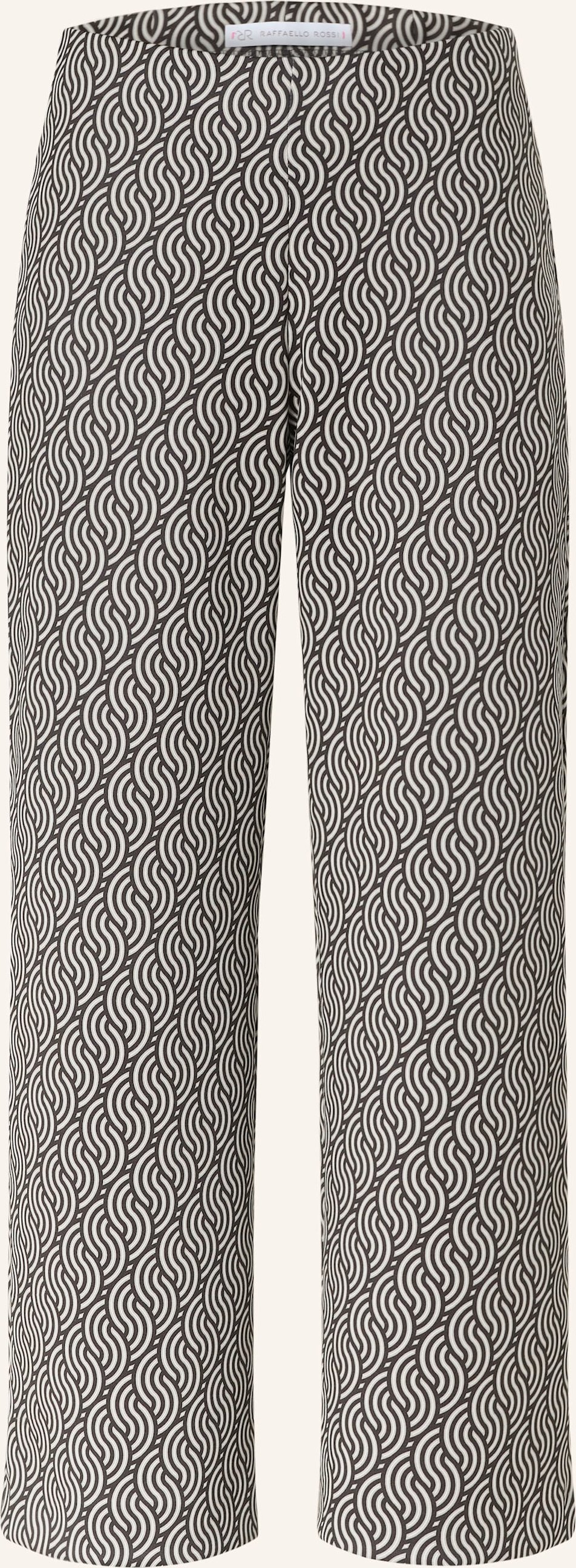 Raffaello Rossi Marlenehose Elaine Aus Jersey grau