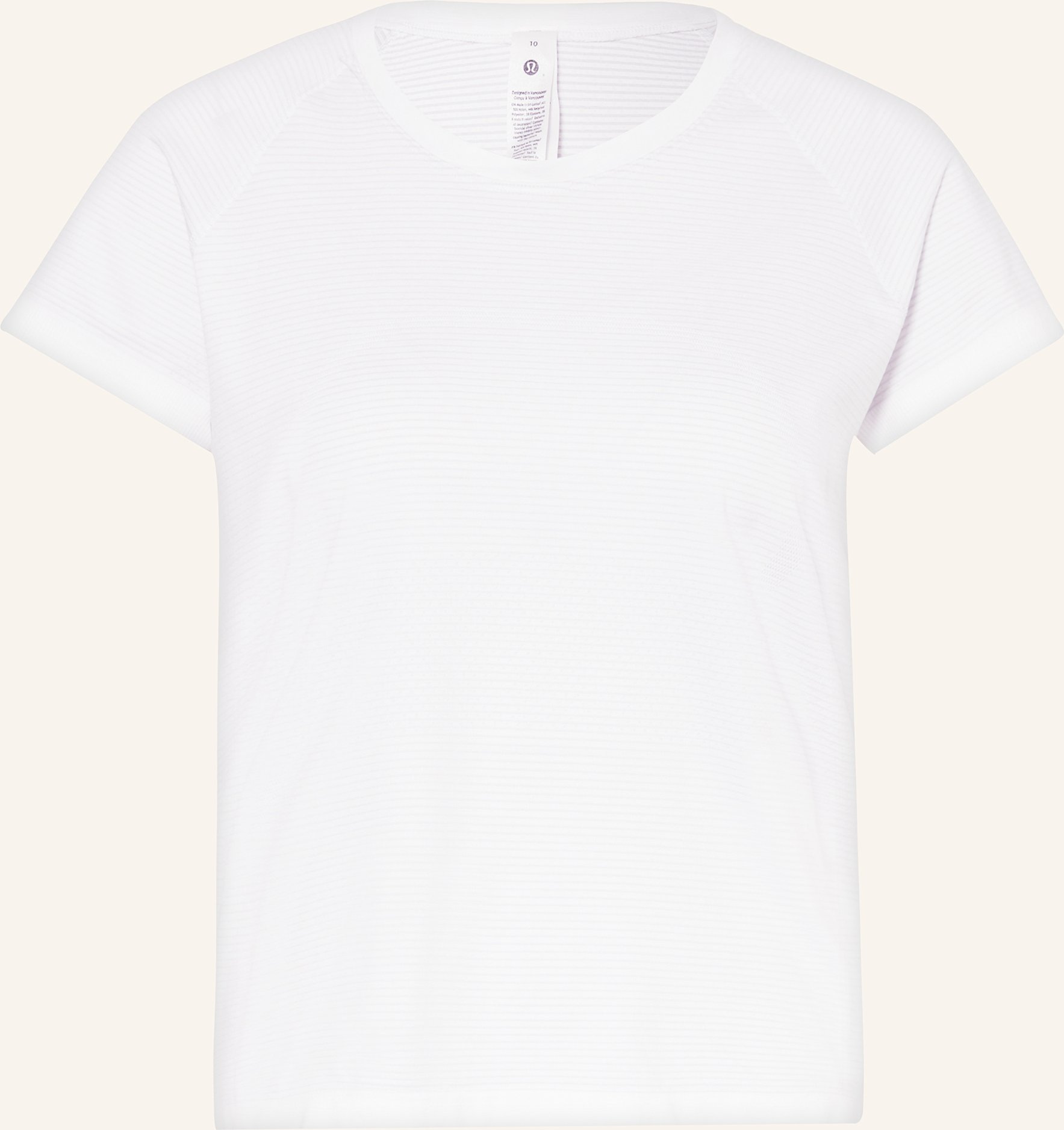 Lululemon Laufshirt Swiftly Tech Ss 2.0 weiss