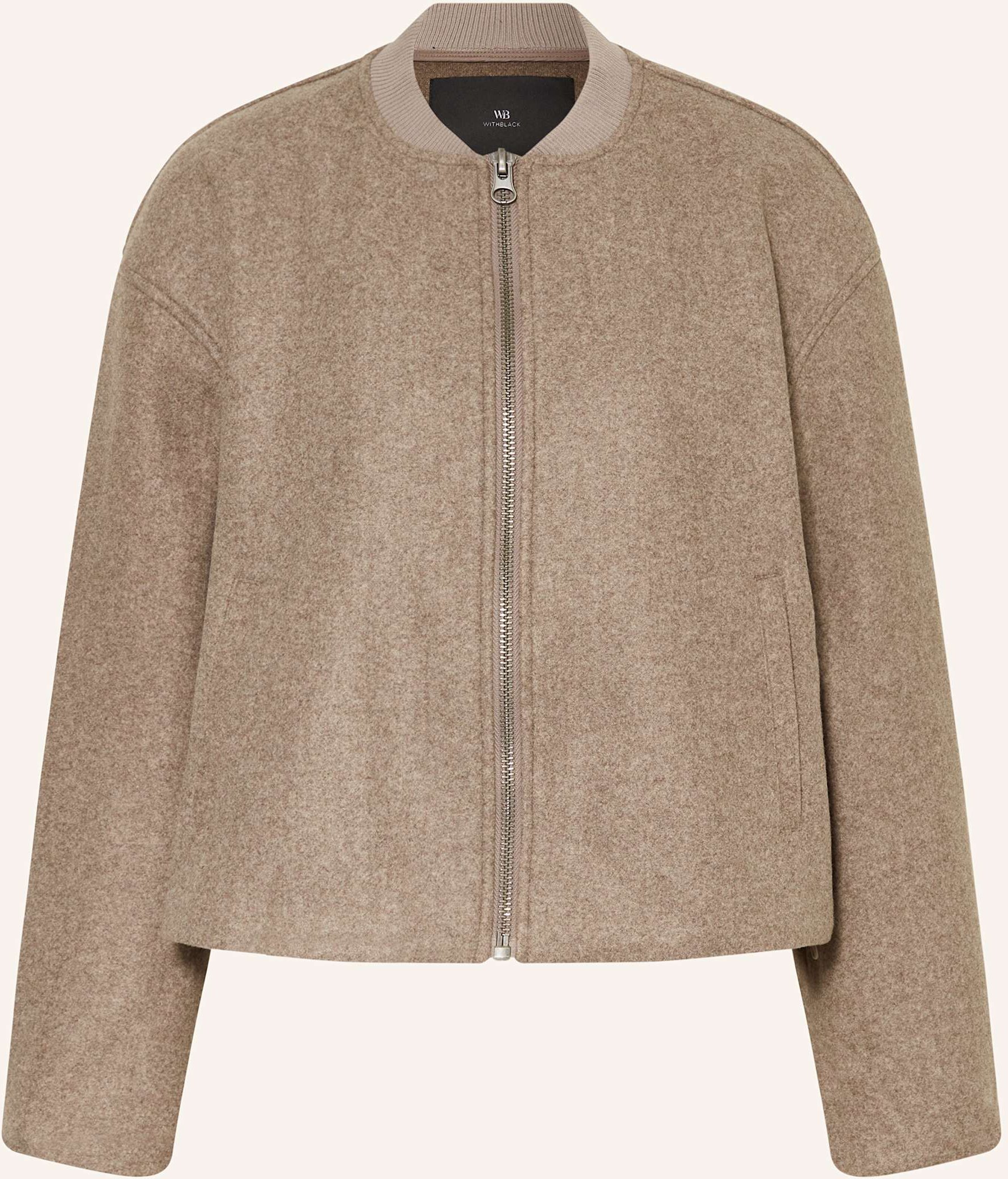 Thumbnail - Withblack Jacke Briella beige