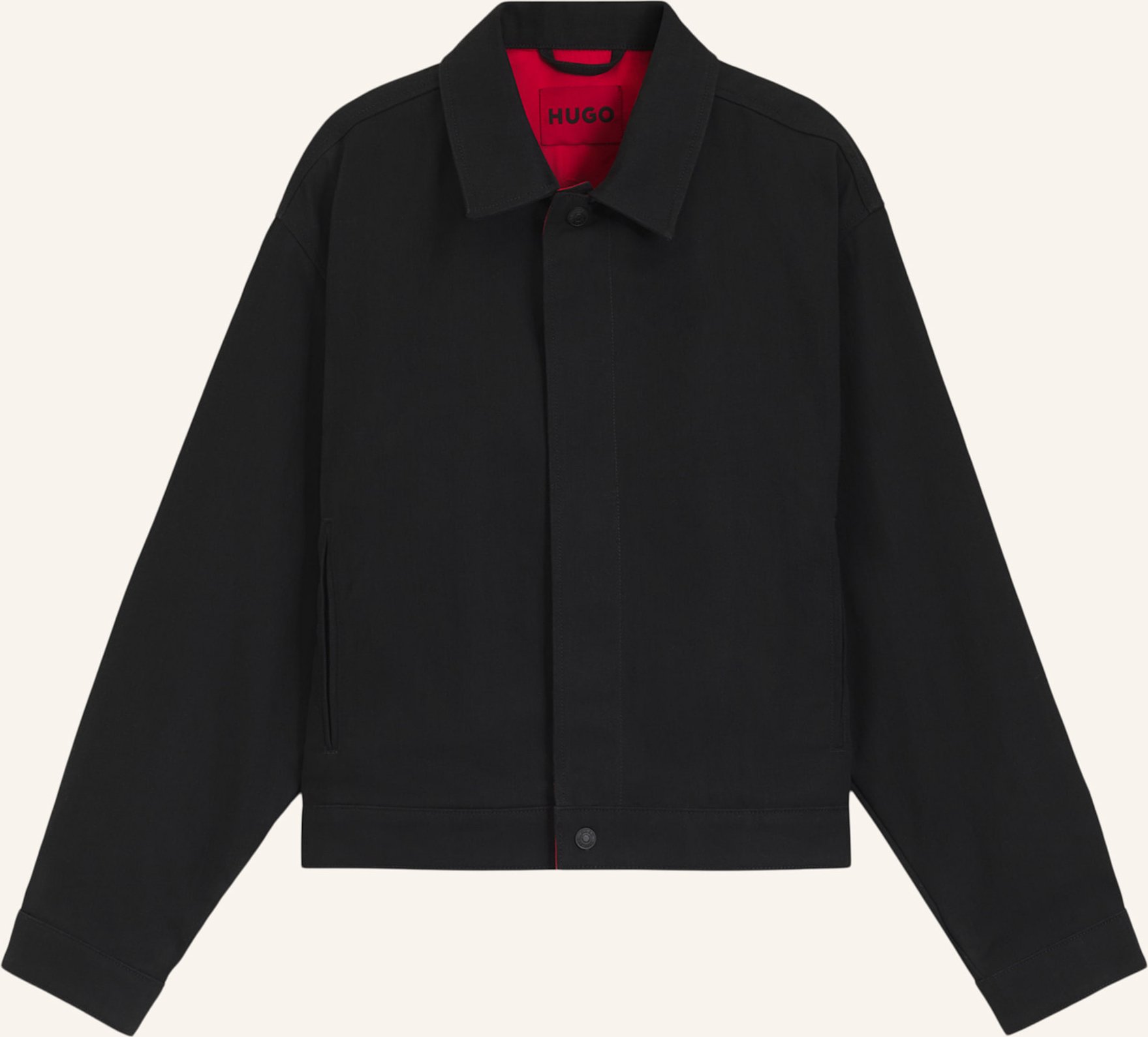 Hugo Casual Jacke Hugo 096/3 Regular Fit schwarz