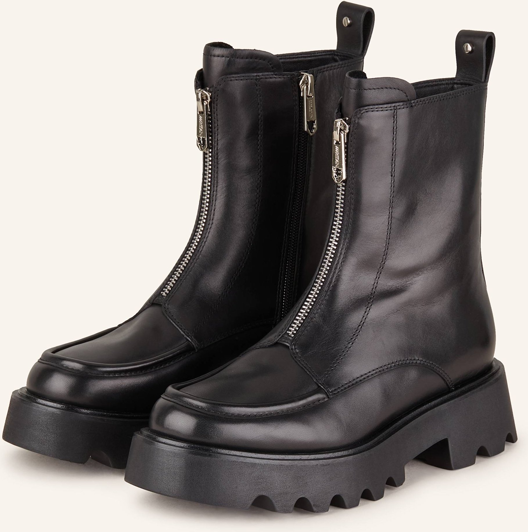 Thumbnail - Marc Cain Biker Boots Mit Nieten schwarz