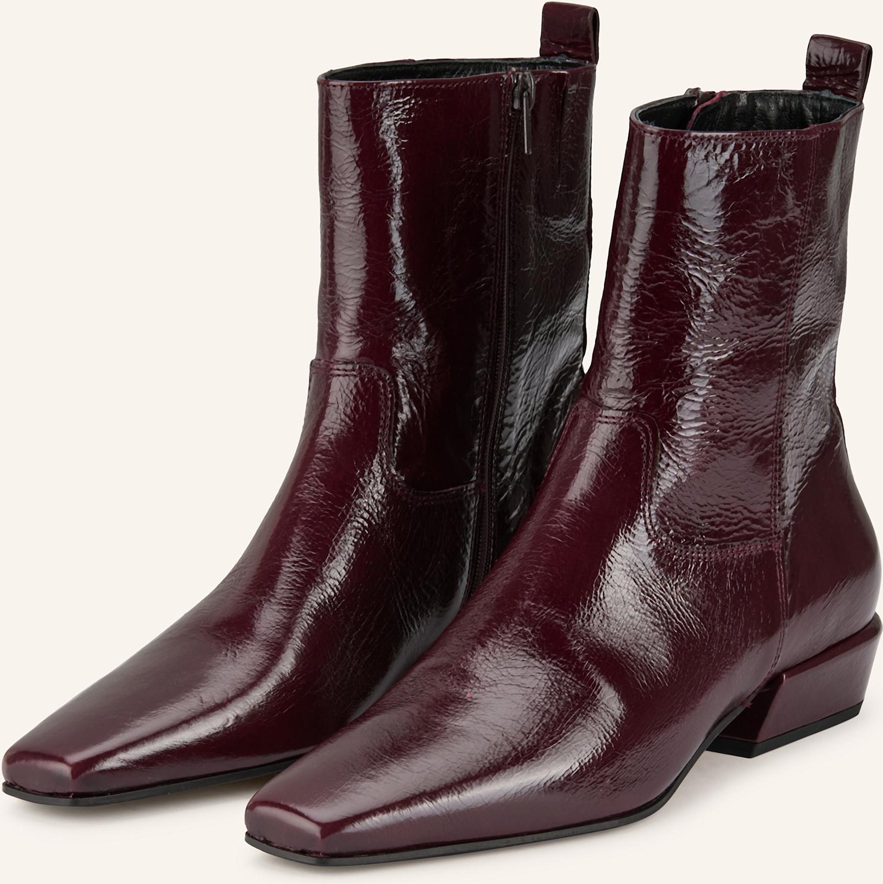 Kennel & Schmenger Lackstiefeletten Alma rot