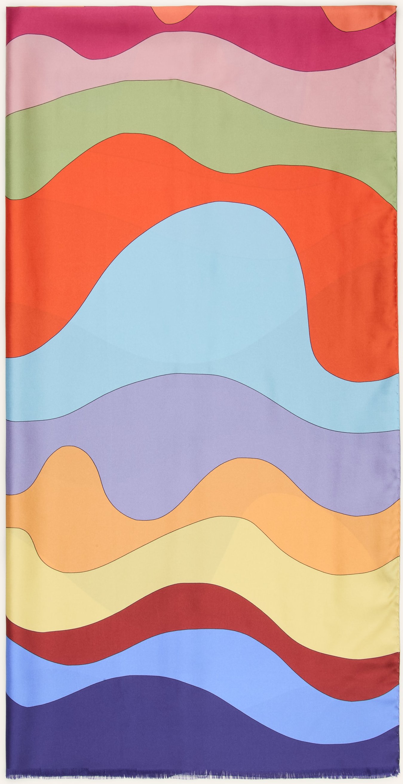 Barbieri Seidenschal pink