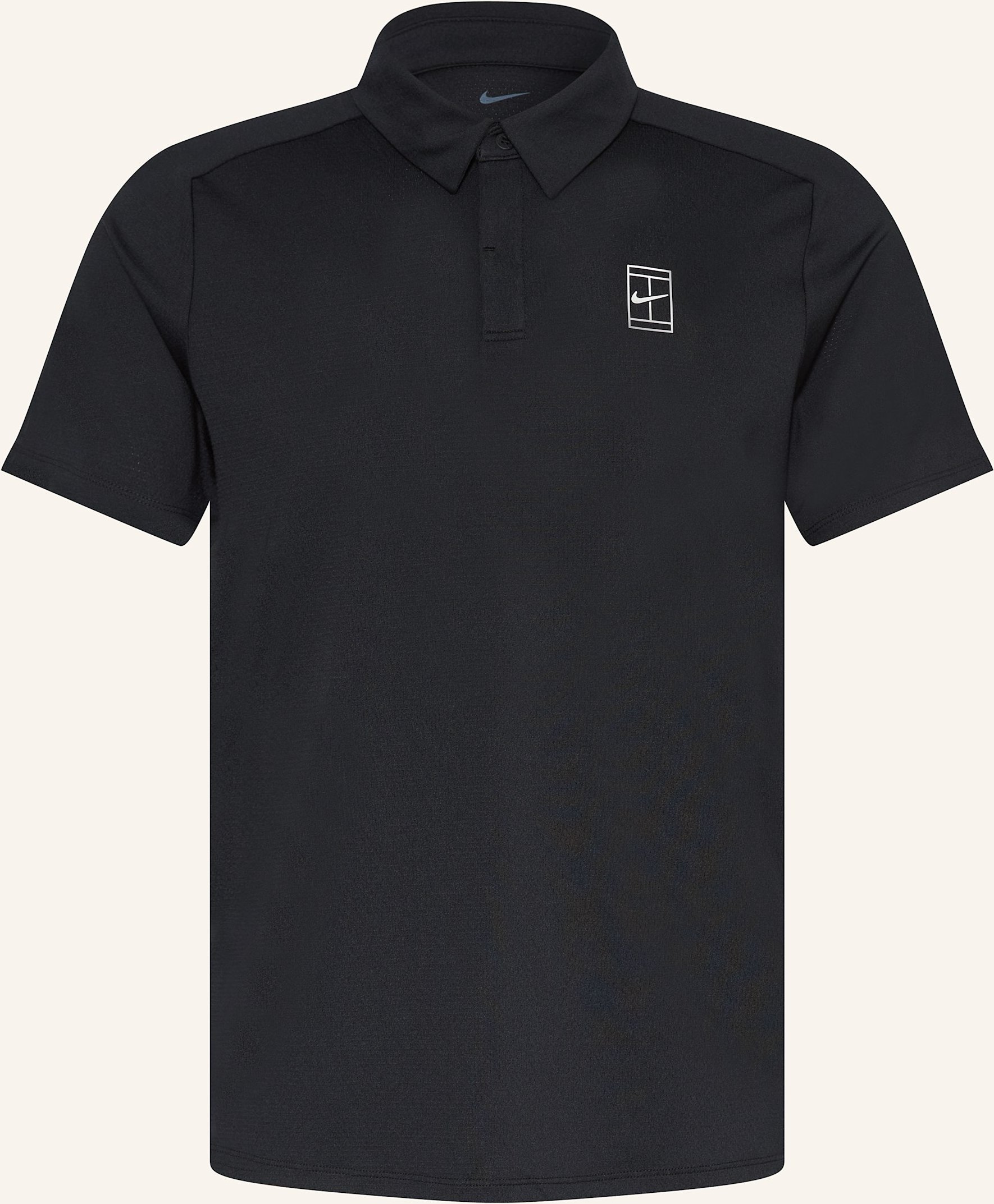 Nike Funktions-Poloshirt Nikecourt Advantage schwarz