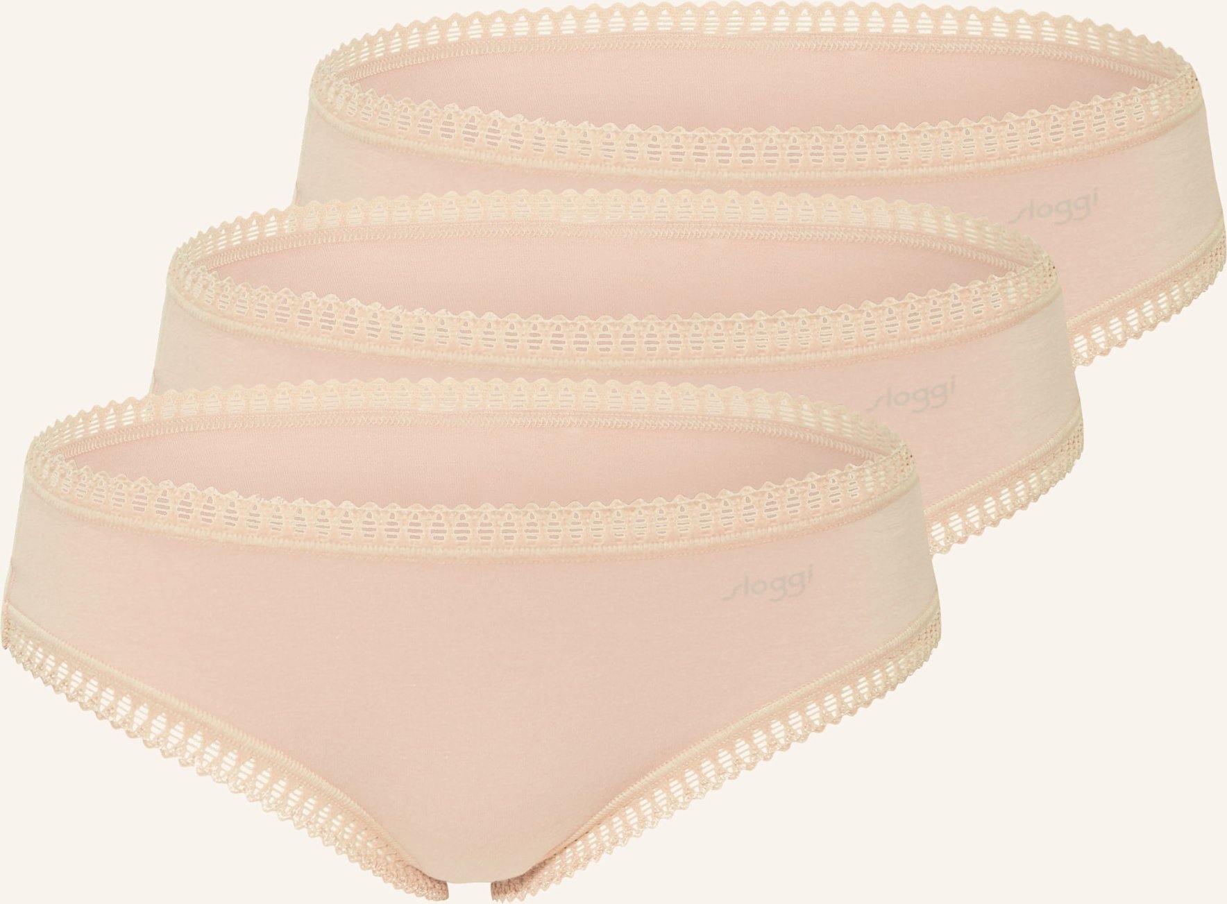 Thumbnail - Sloggi 3er-Pack Panties Go Crush braun