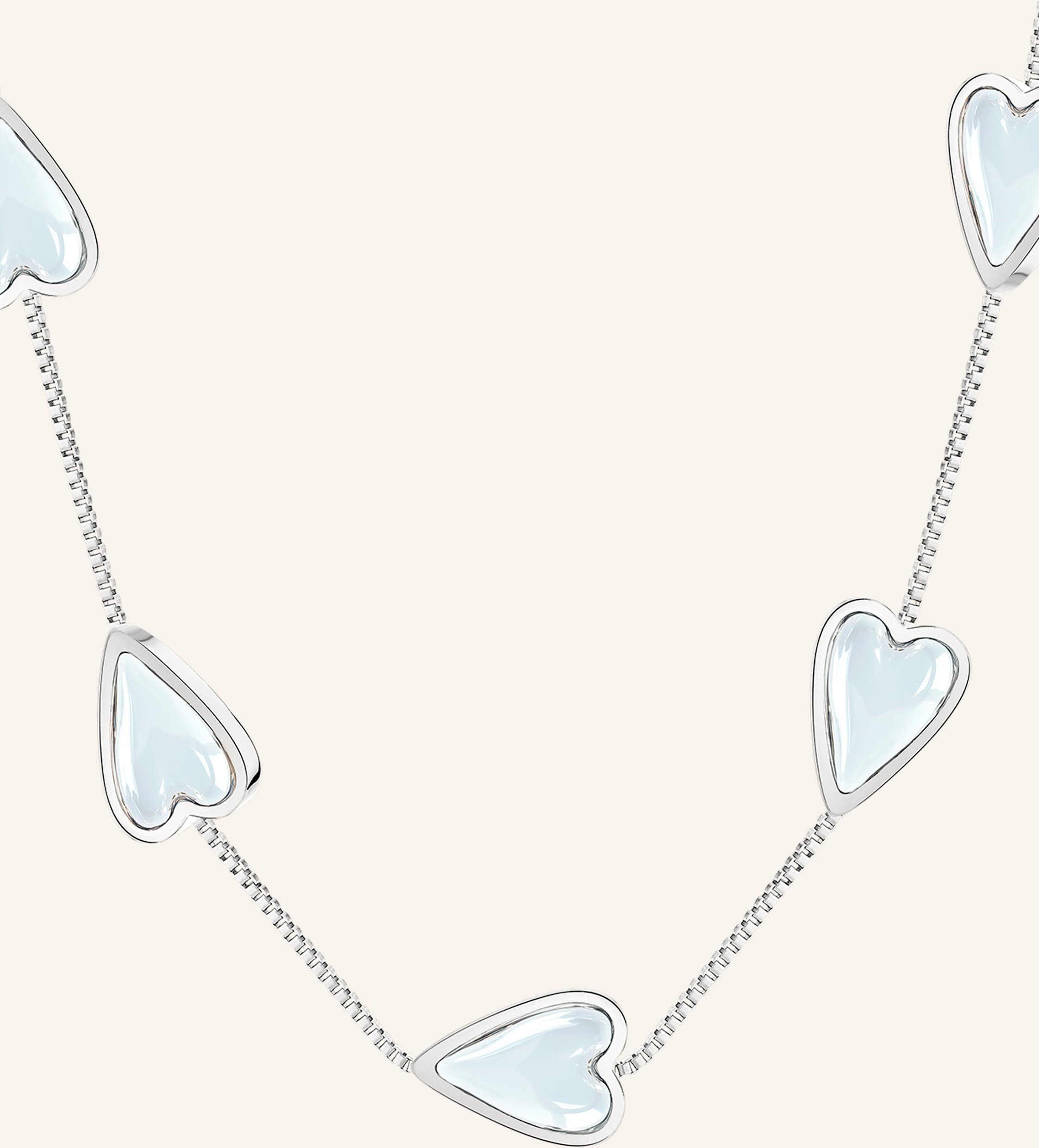 Liebeskind Halskette Aus Edelstahl silber