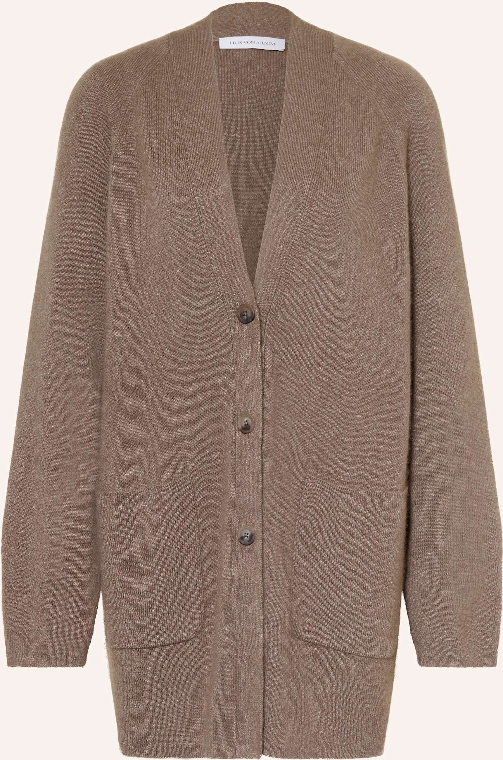 Iris Von Arnim Strickjacke Rian Aus Cashmere braun
