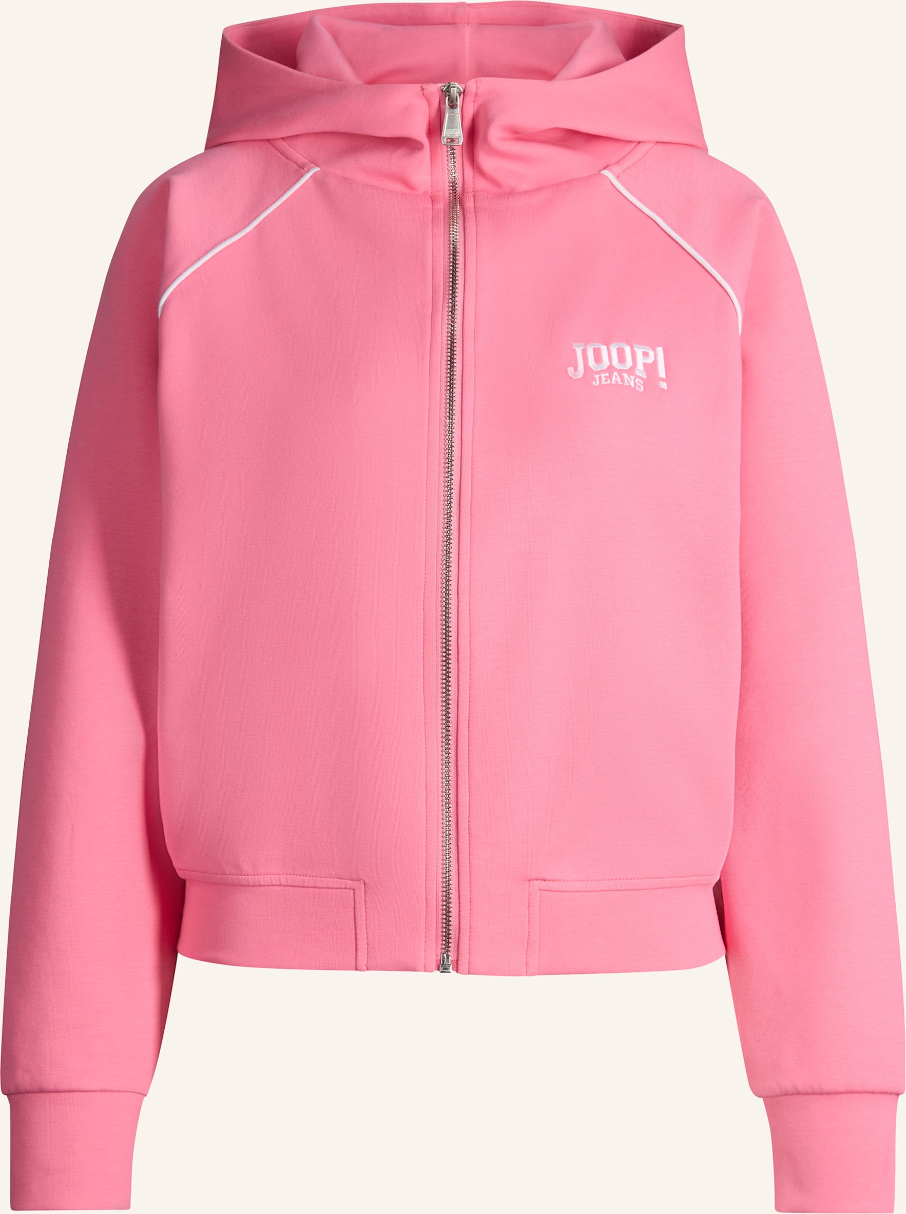 Joop! Jeans Hoodie-Sweatjacke pink