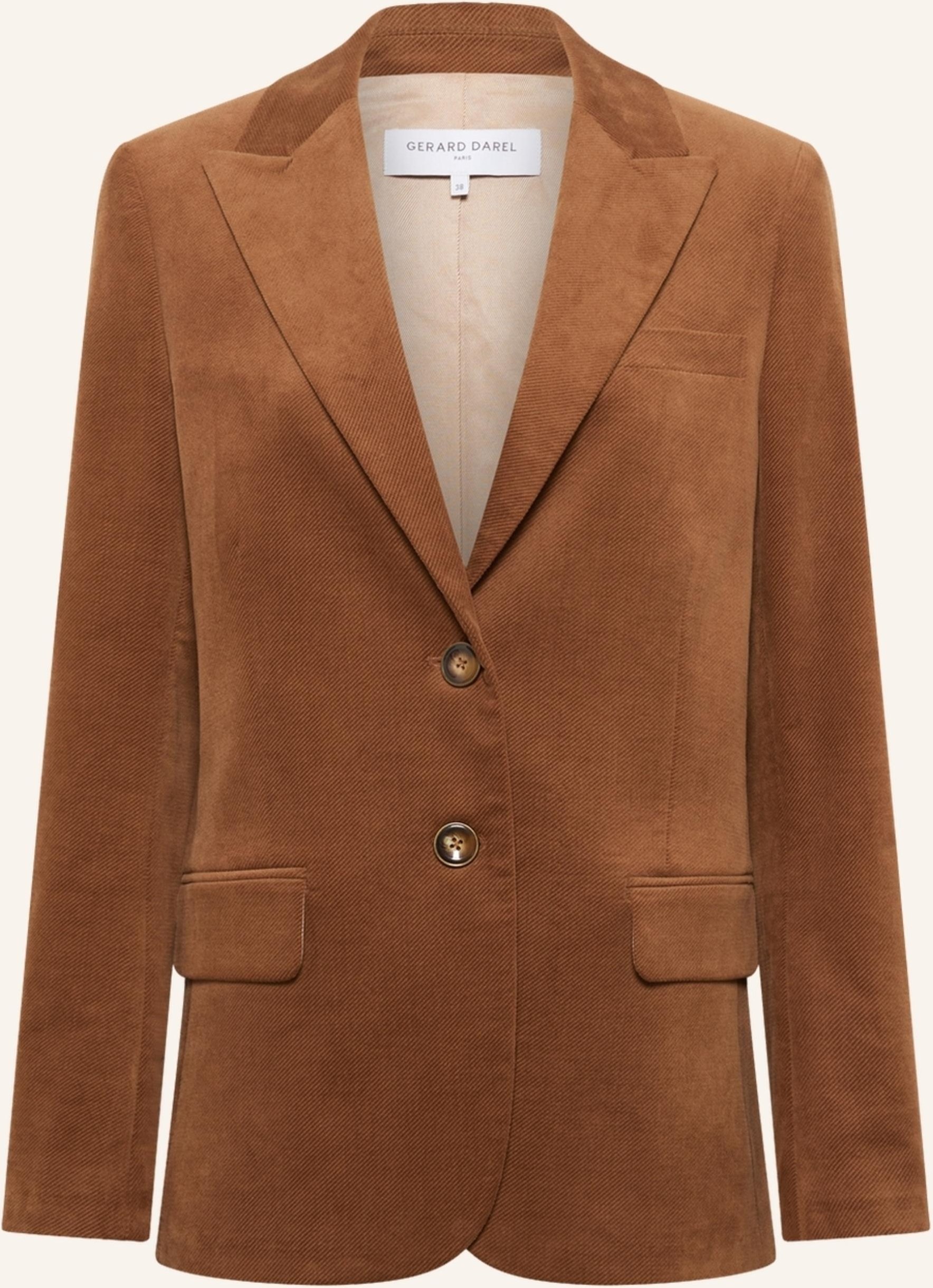 Gerard Darel Jacke Niava braun