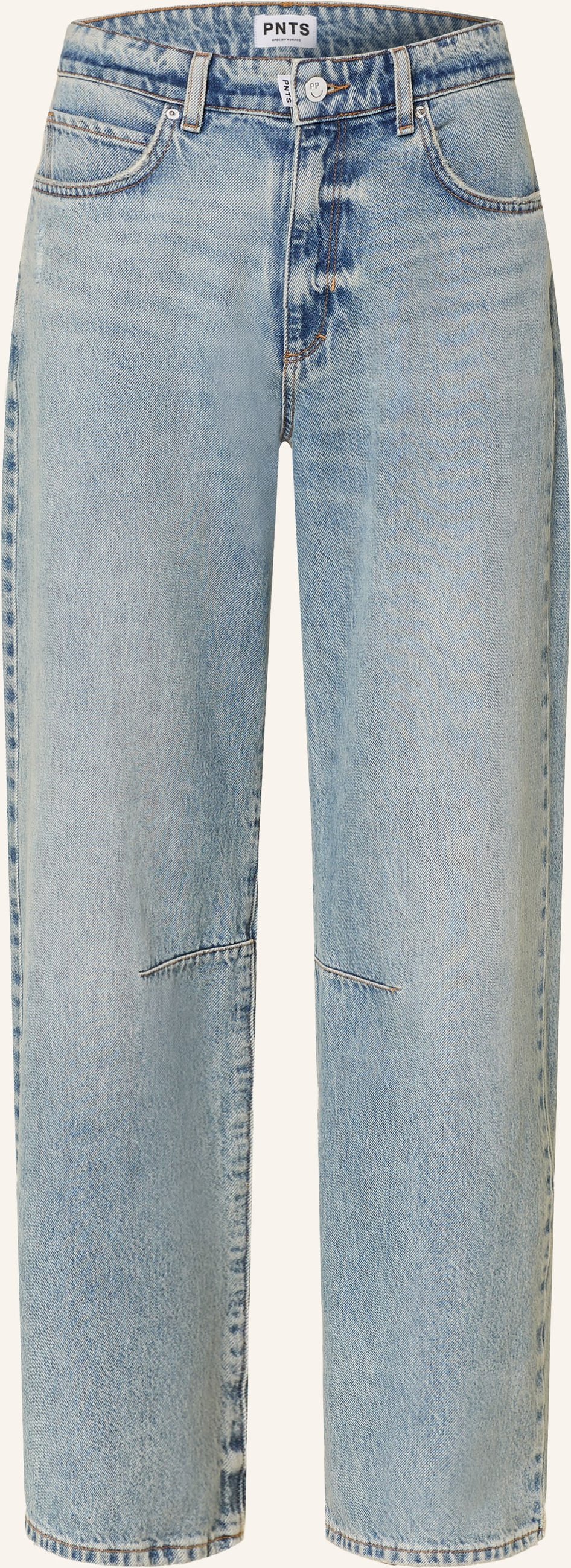 Pnts Wide Leg Jeans The Loose blau