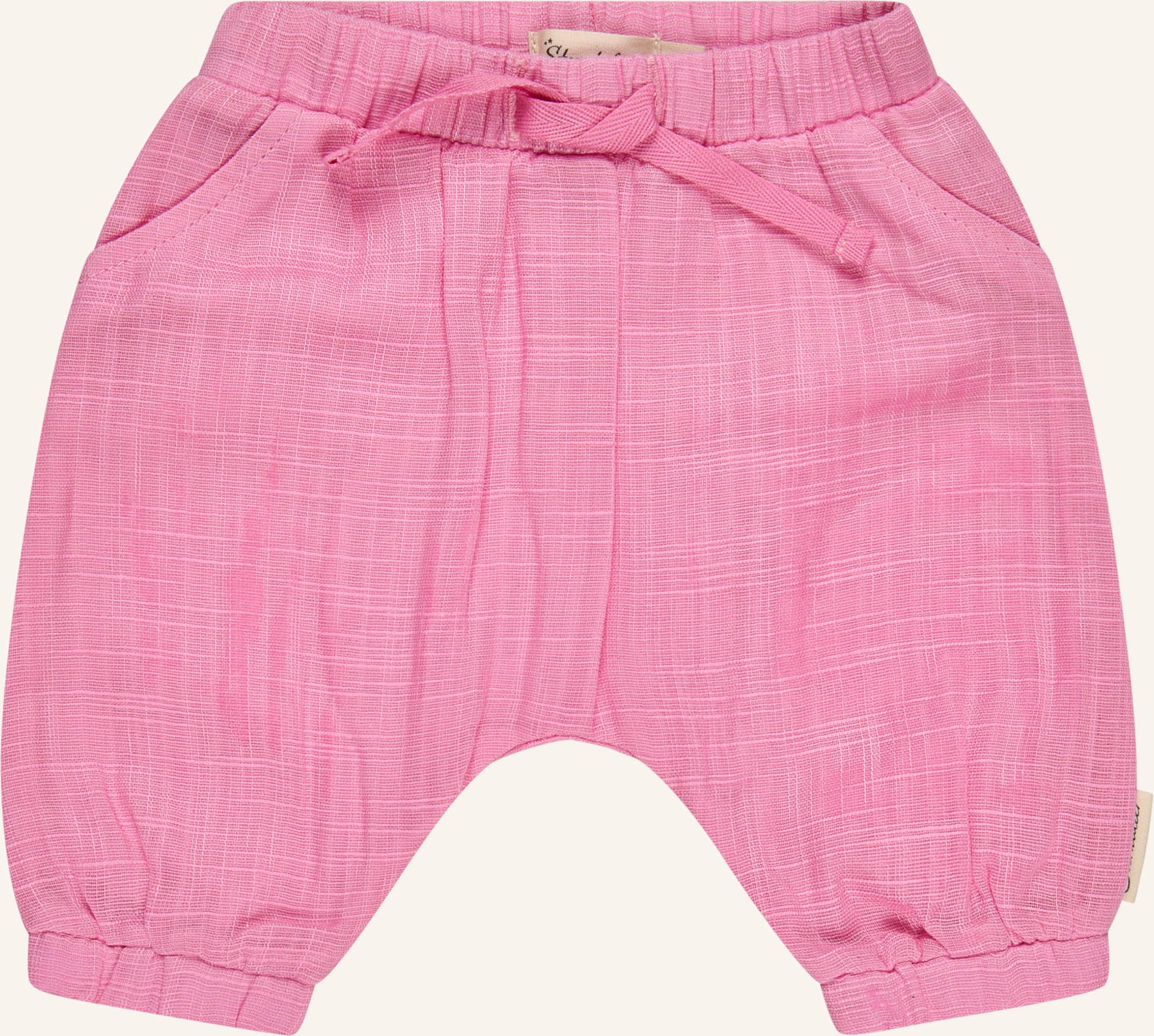 Sterntaler Hose Leinenoptik pink
