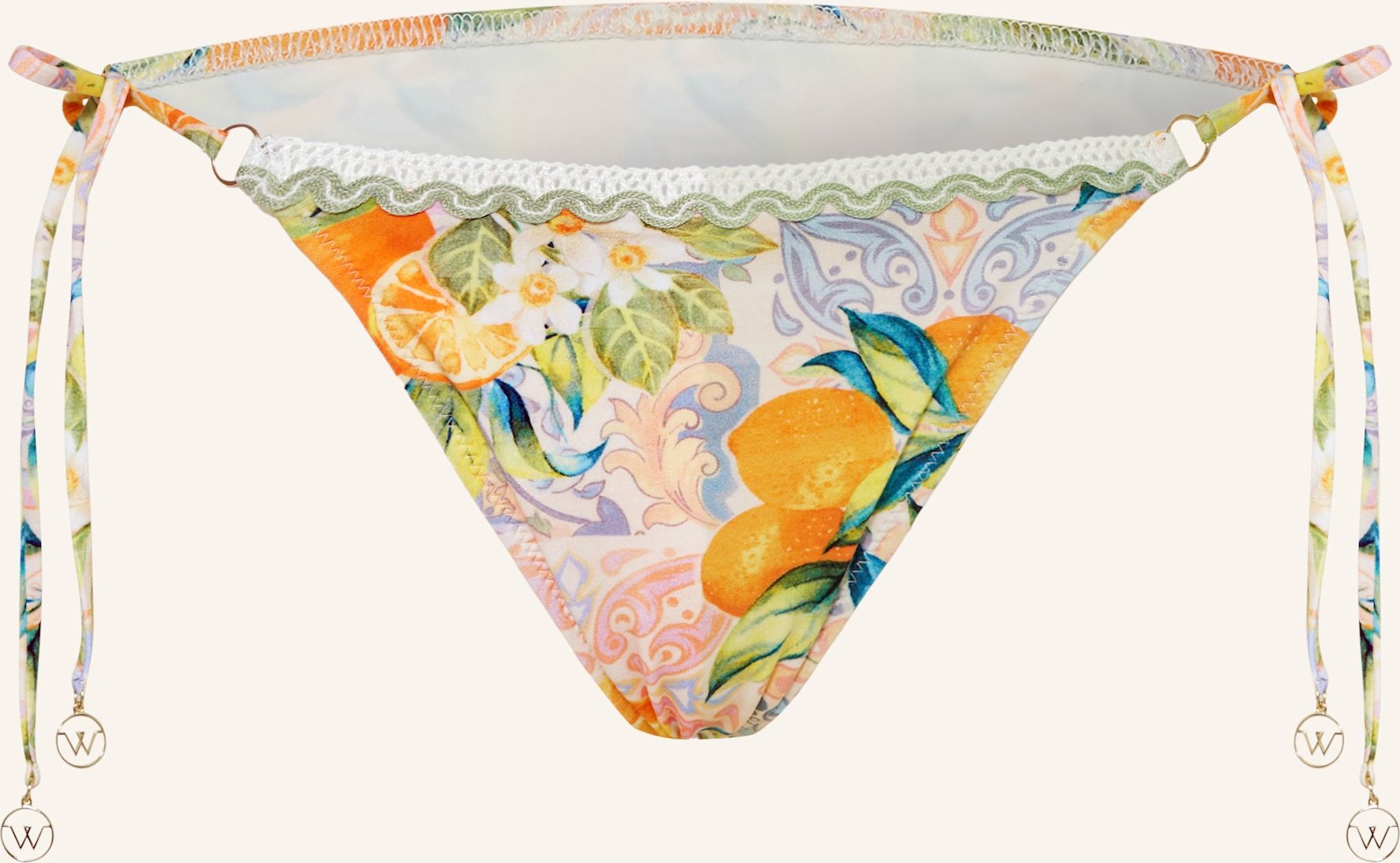 Thumbnail - Watercult Triangel-Bikini-Hose Dolce Whimsy orange