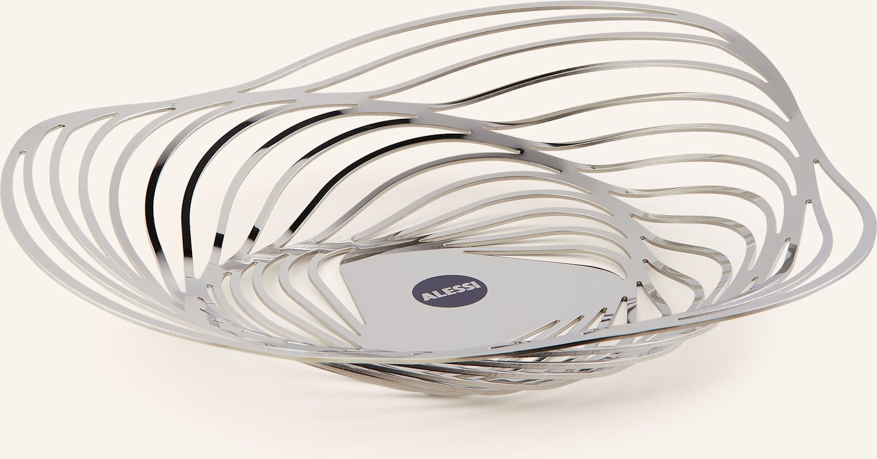 Alessi Korbschale Trinity silber