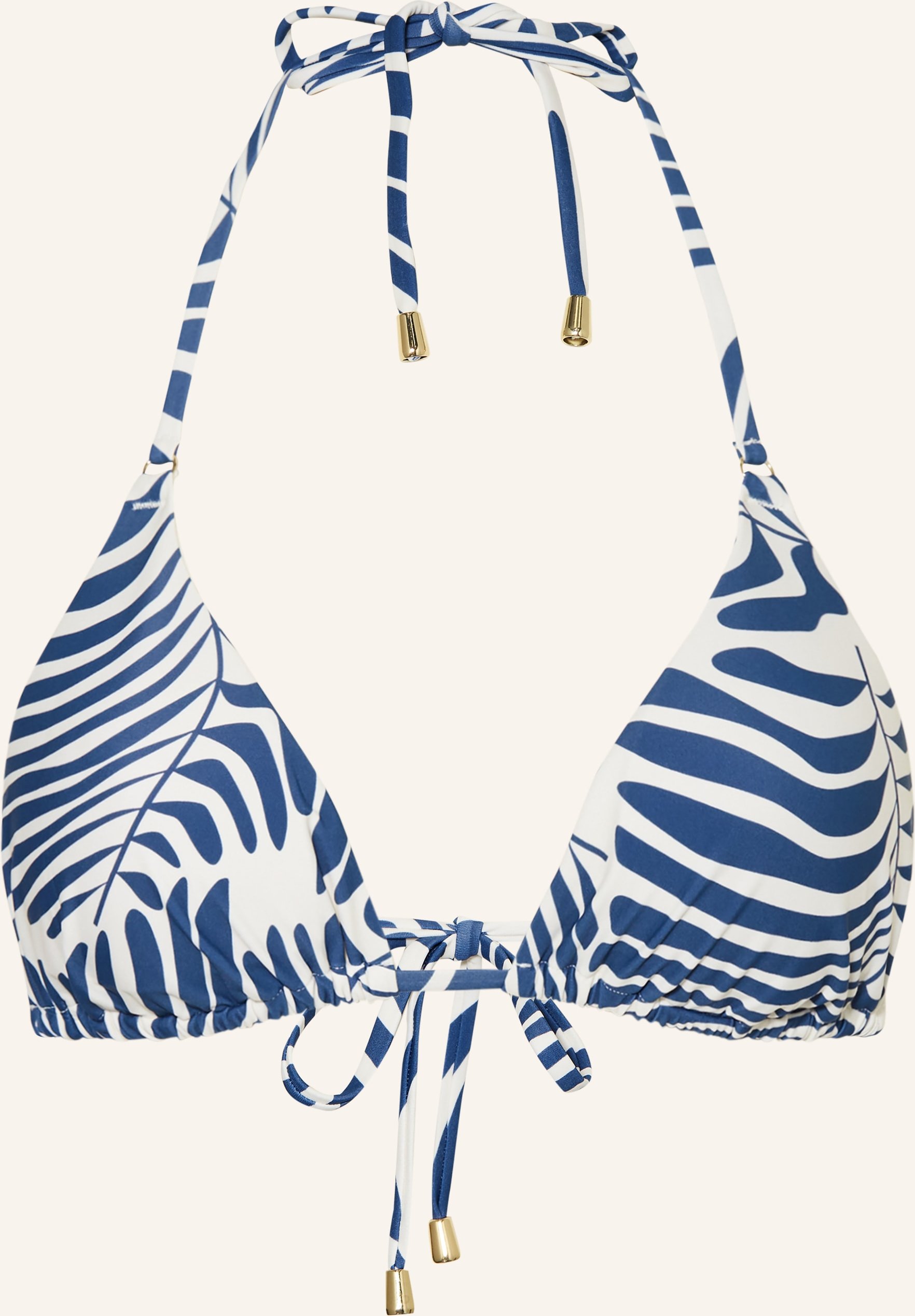 Darling Harbour Triangel-Bikini-Top blau