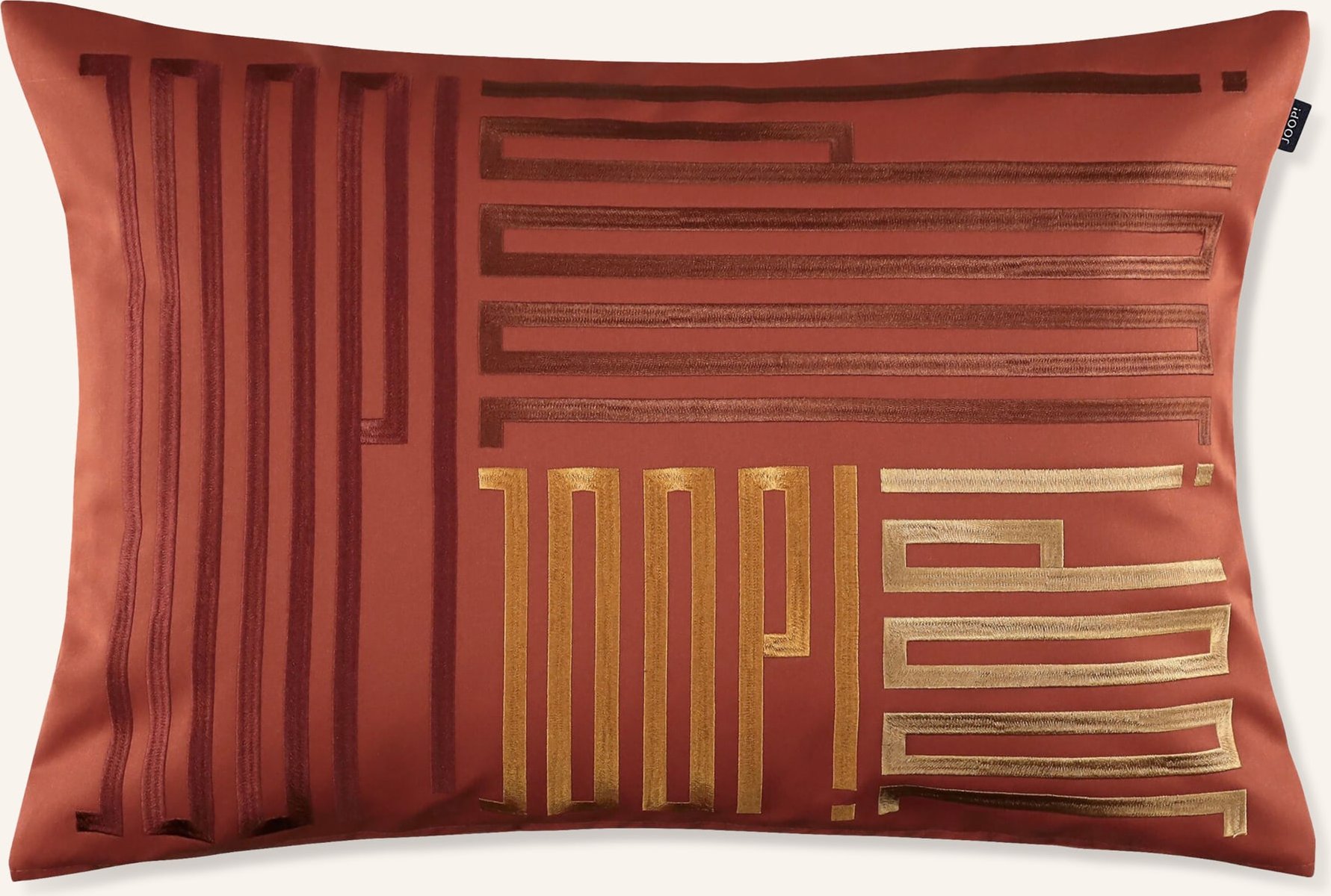 Joop! Dekokissenhülle Bars orange