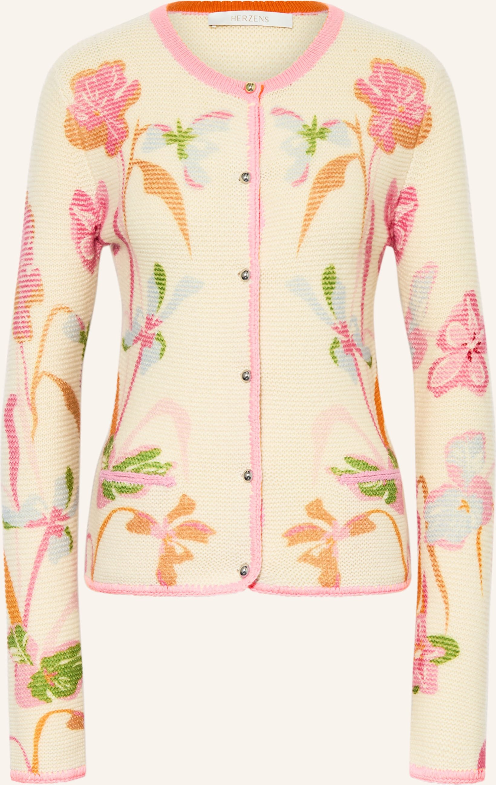 Herzens Strickjanker weiss