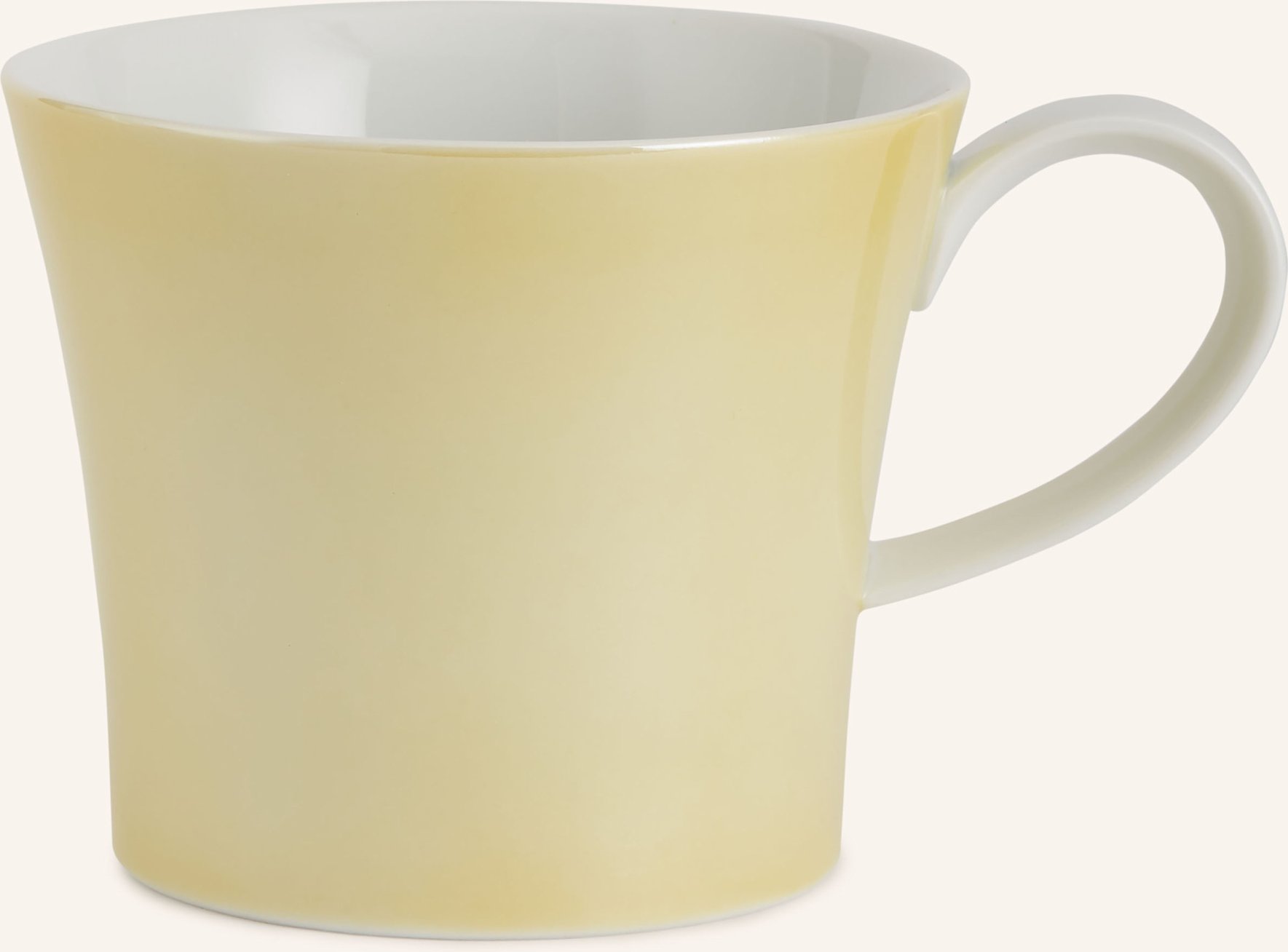 Kpm Henkelbecher Berlin Lichtenberg gelb