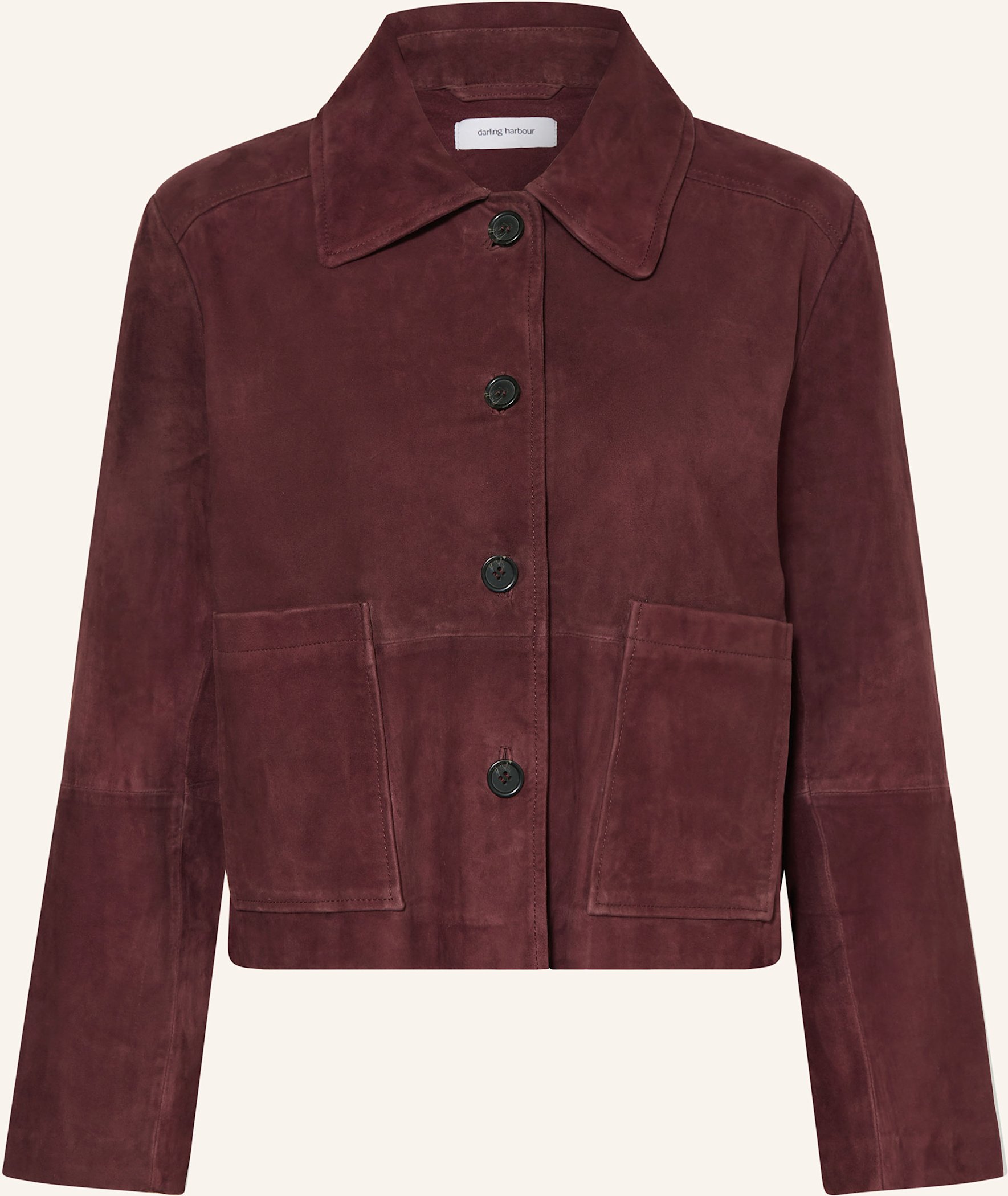 Thumbnail - Darling Harbour Lederjacke rot