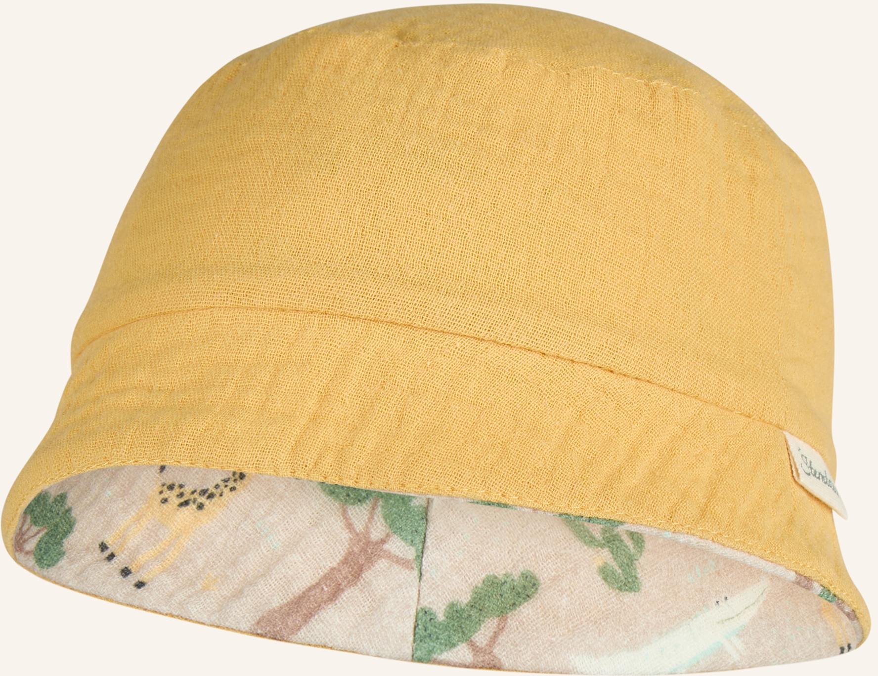 Sterntaler Wende-Fischerhut Safari beige