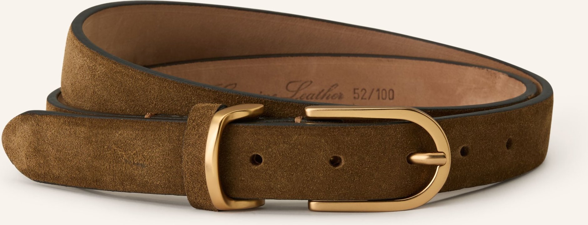 Reptile's House Ledergürtel braun