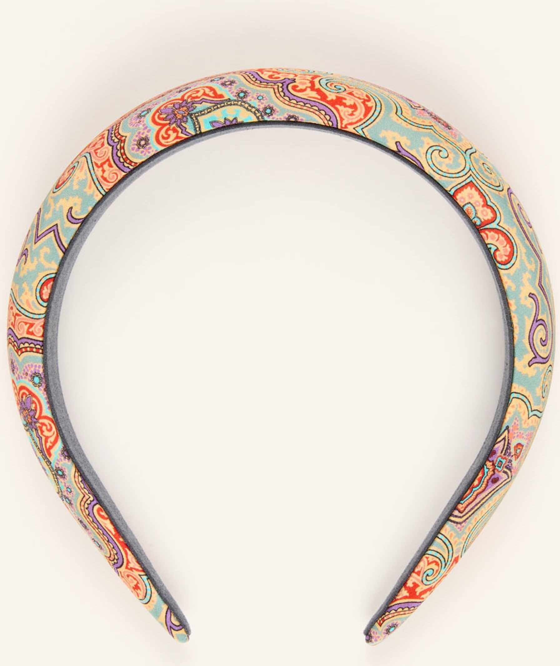 Etro Haarreif Aus Seide grau