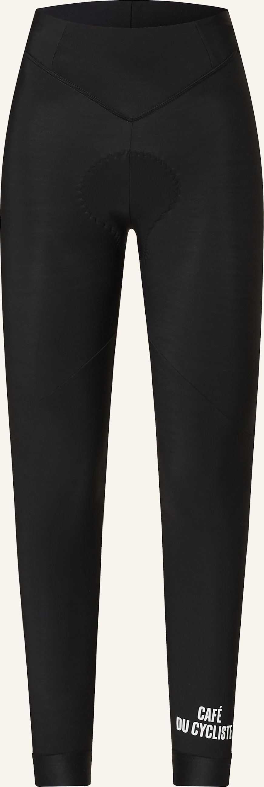 Café Du Cycliste Thermo-Radhose Theresa Mit Gepolstertem Einsatz schwarz