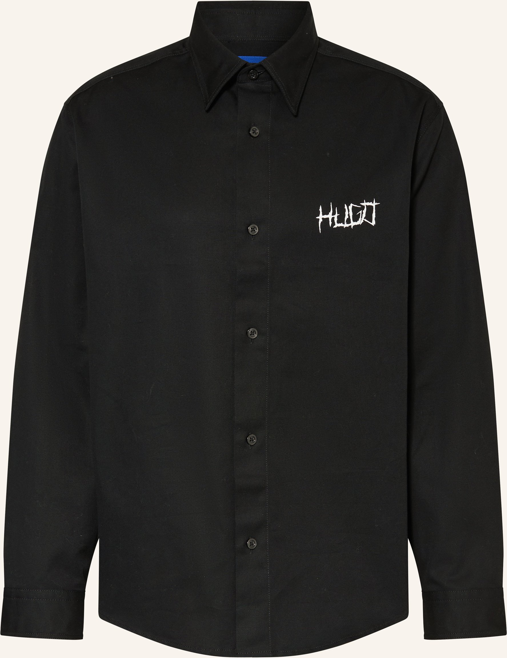Hugo Overshirt Ebolt schwarz