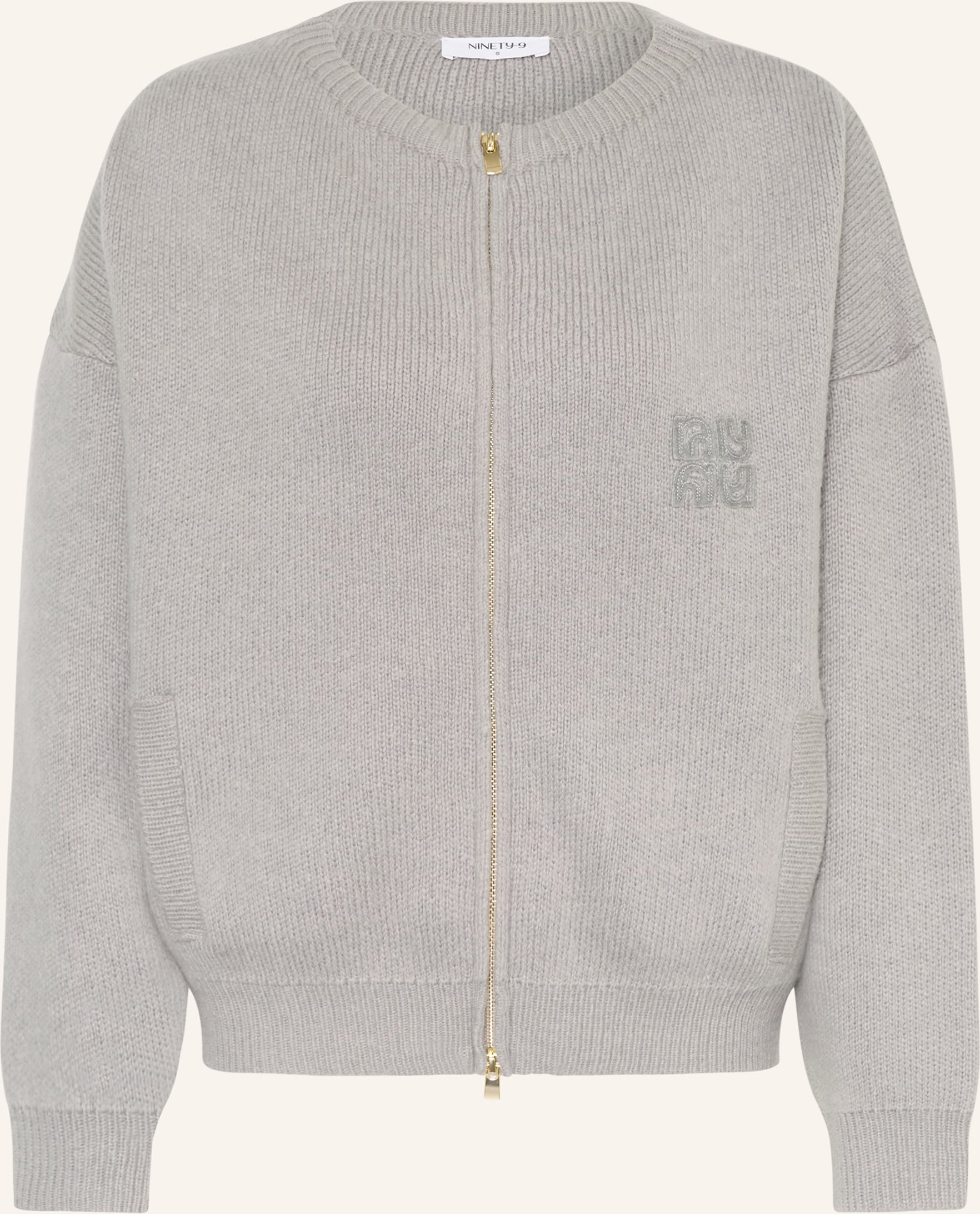 Ninety-9 Strickjacke Aspen grau