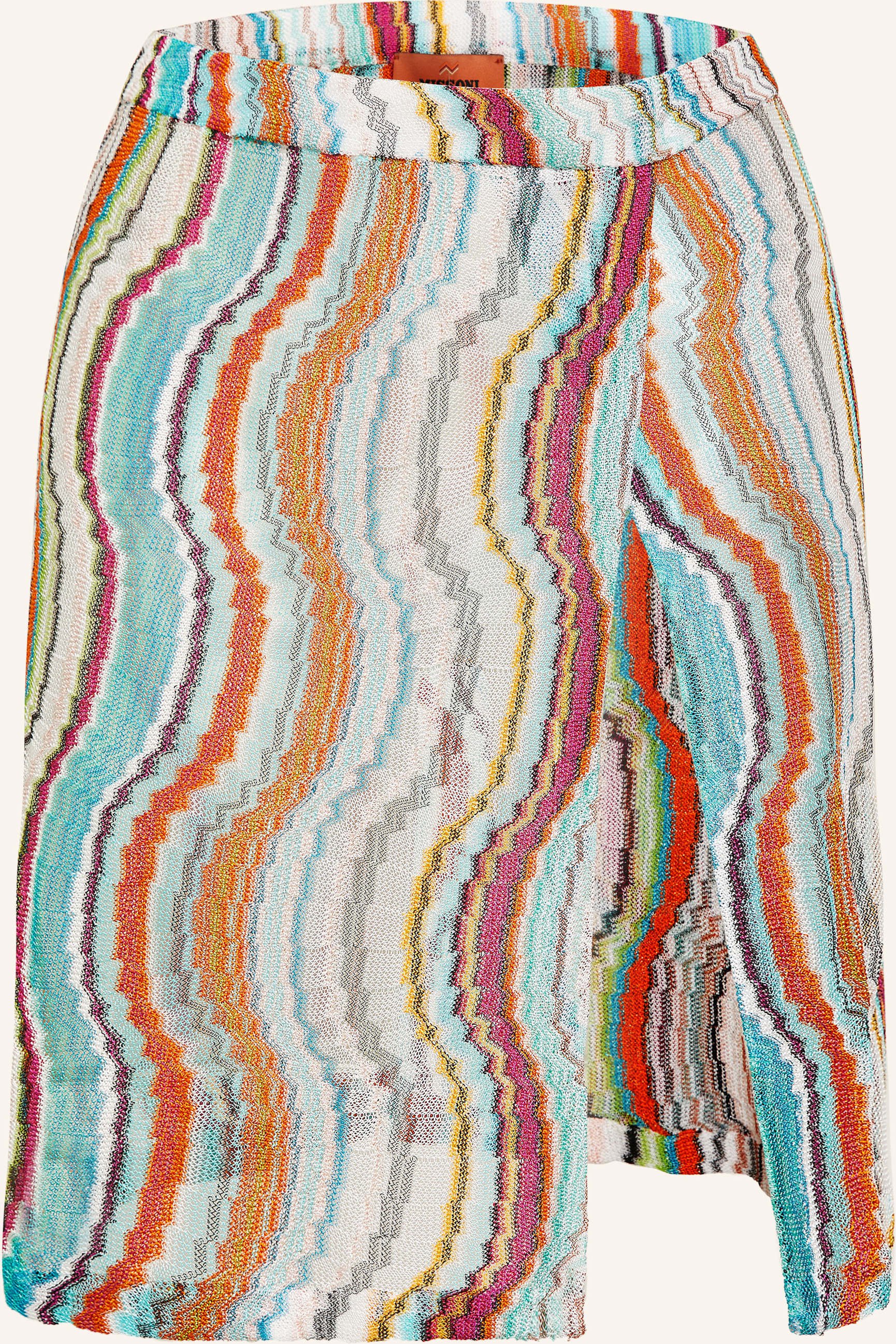 Missoni Strickrock Mit Glitzergarn braun
