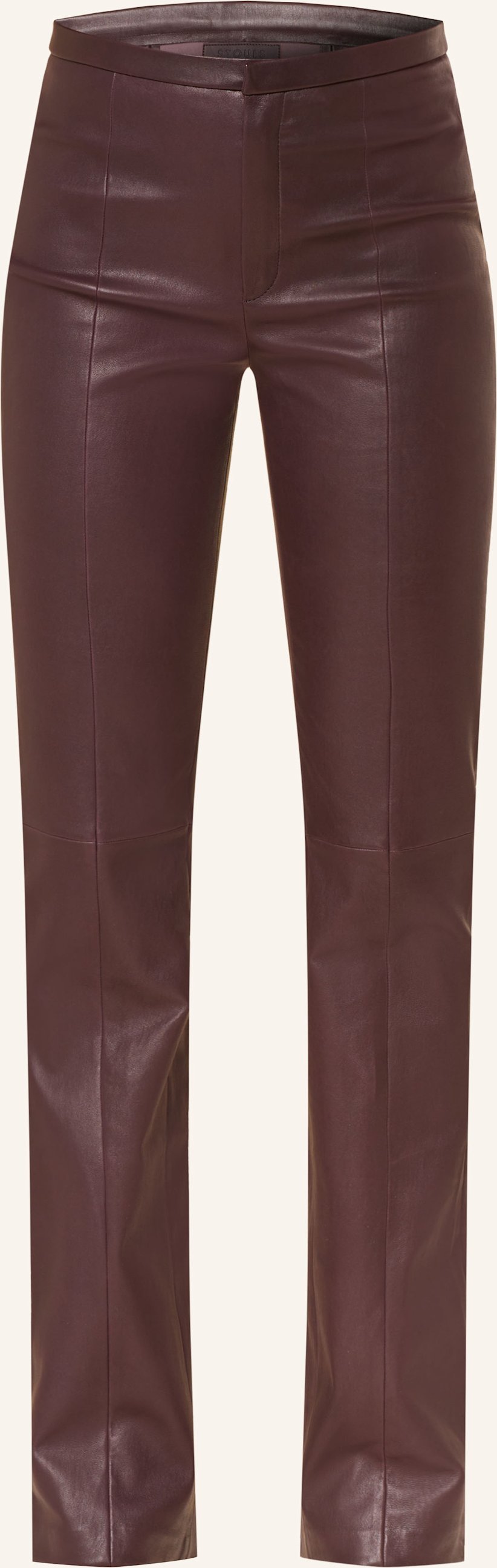 Stouls Lederhose Icham lila