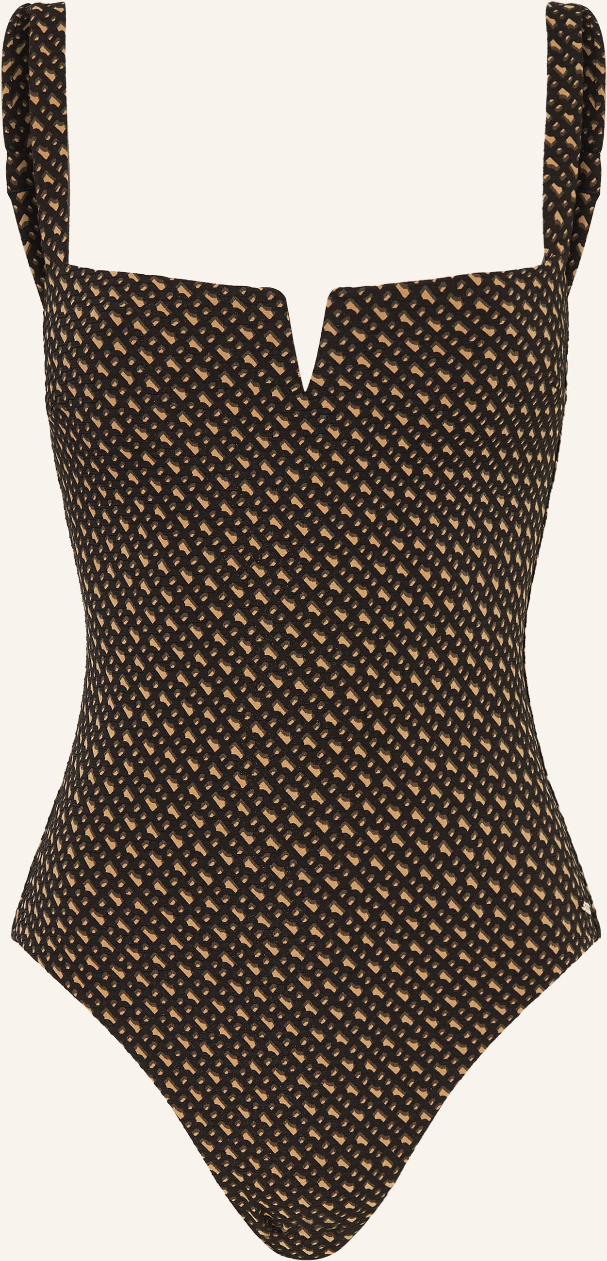 Boss Badeanzug B Monogram braun