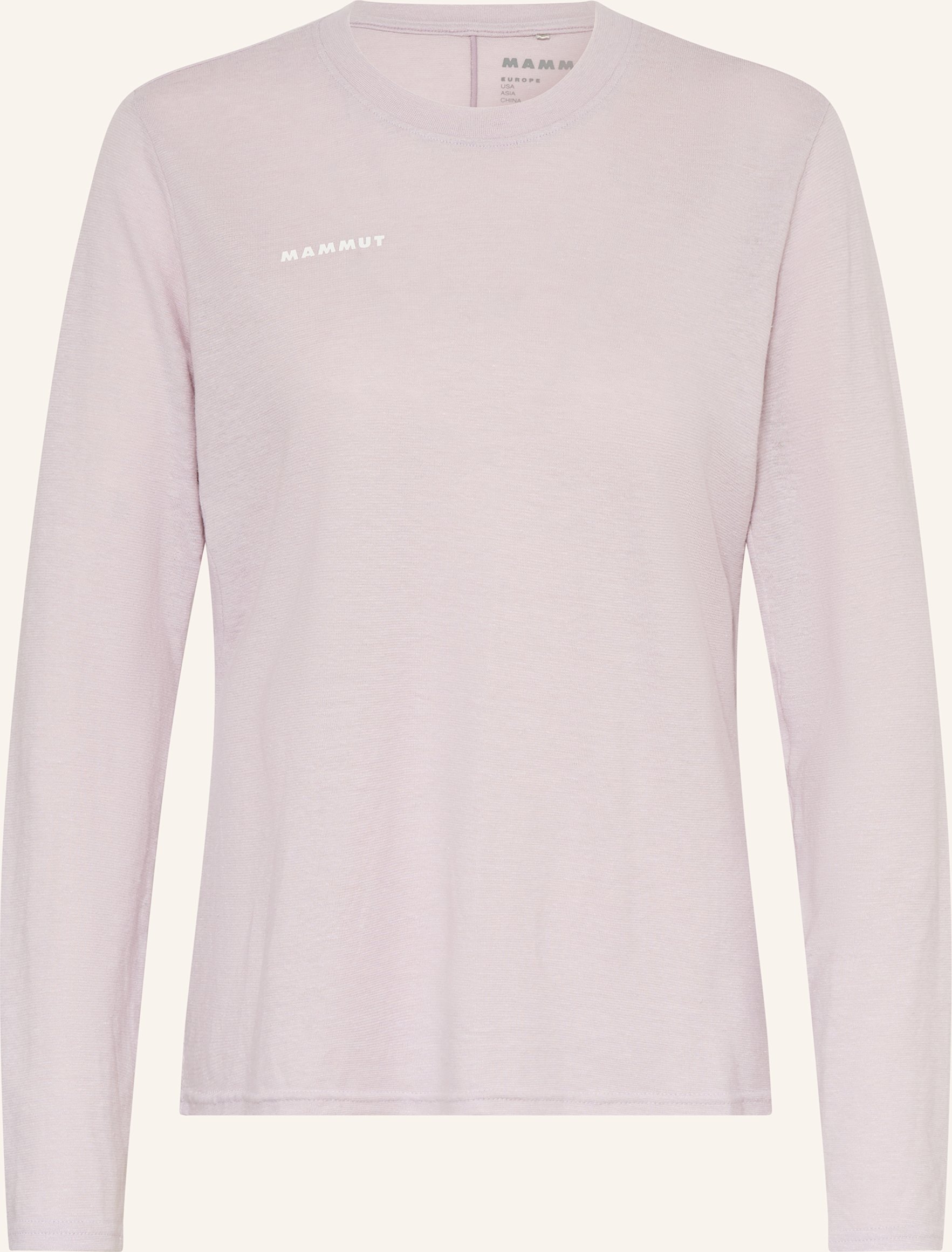 Mammut Longsleeve Massone Light rosa