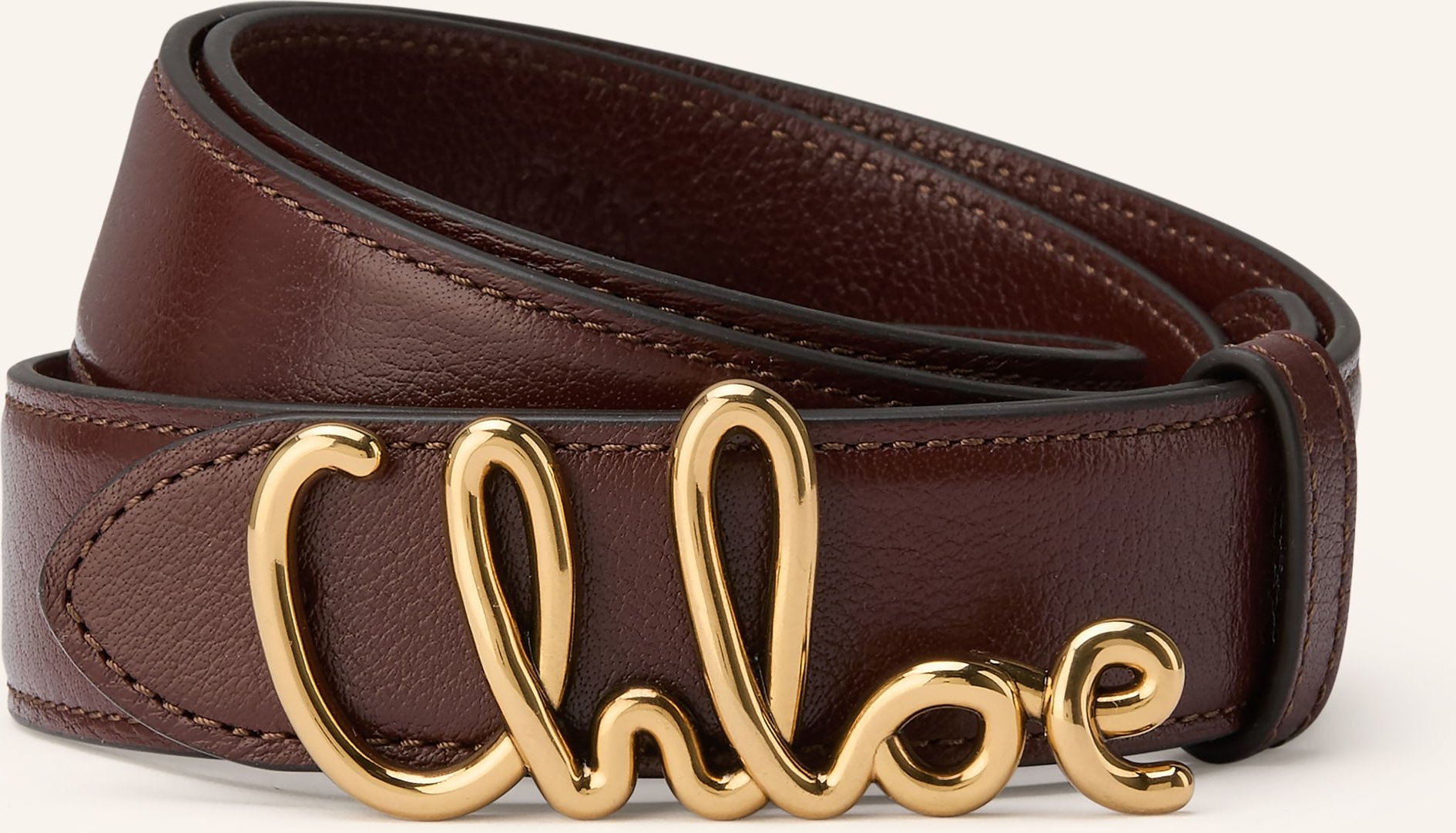 Chloé Ledergürtel braun